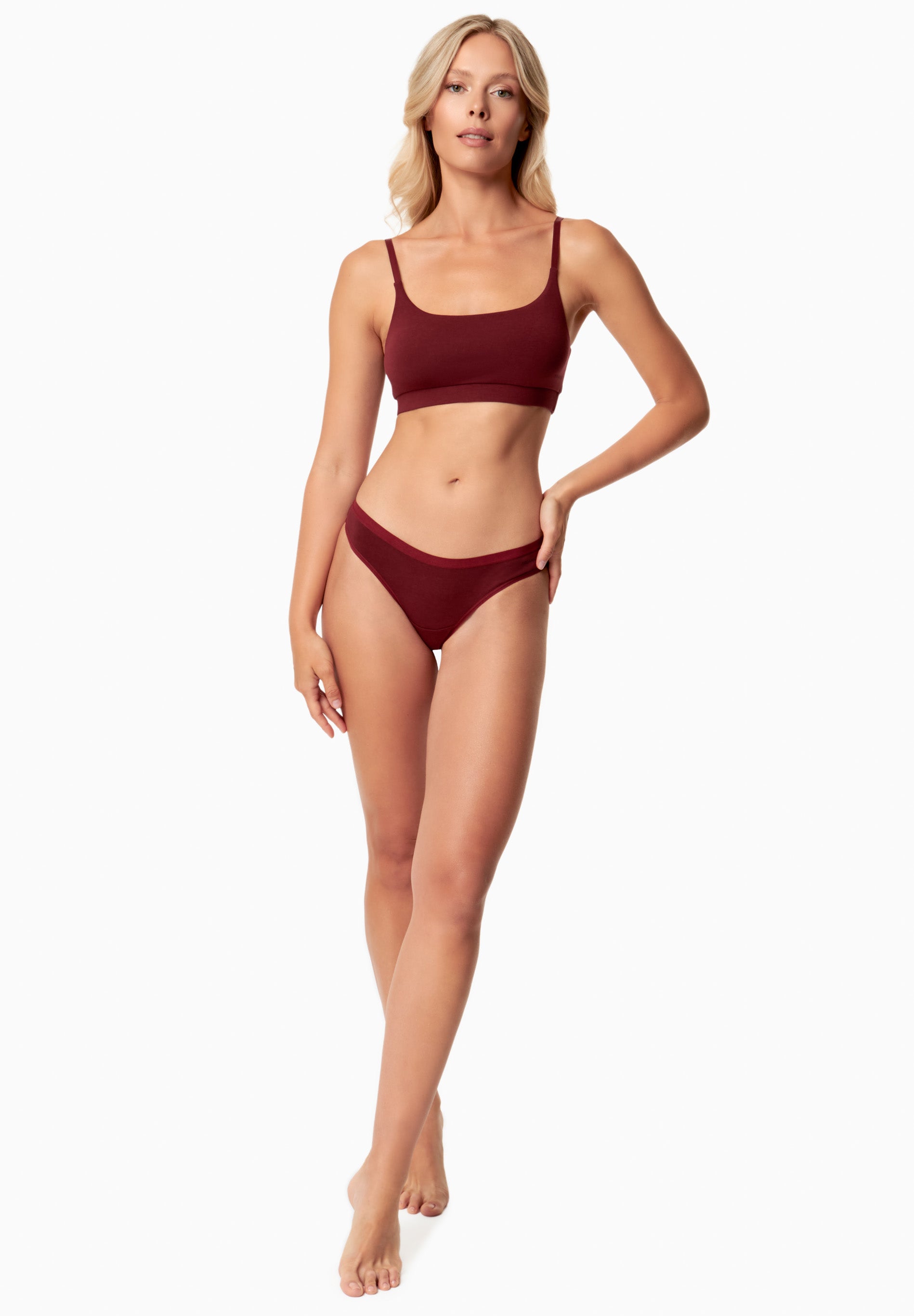 KAVINN | Tanga aus Bio-Baumwolle und TENCEL™ Modal im 3er-Pack