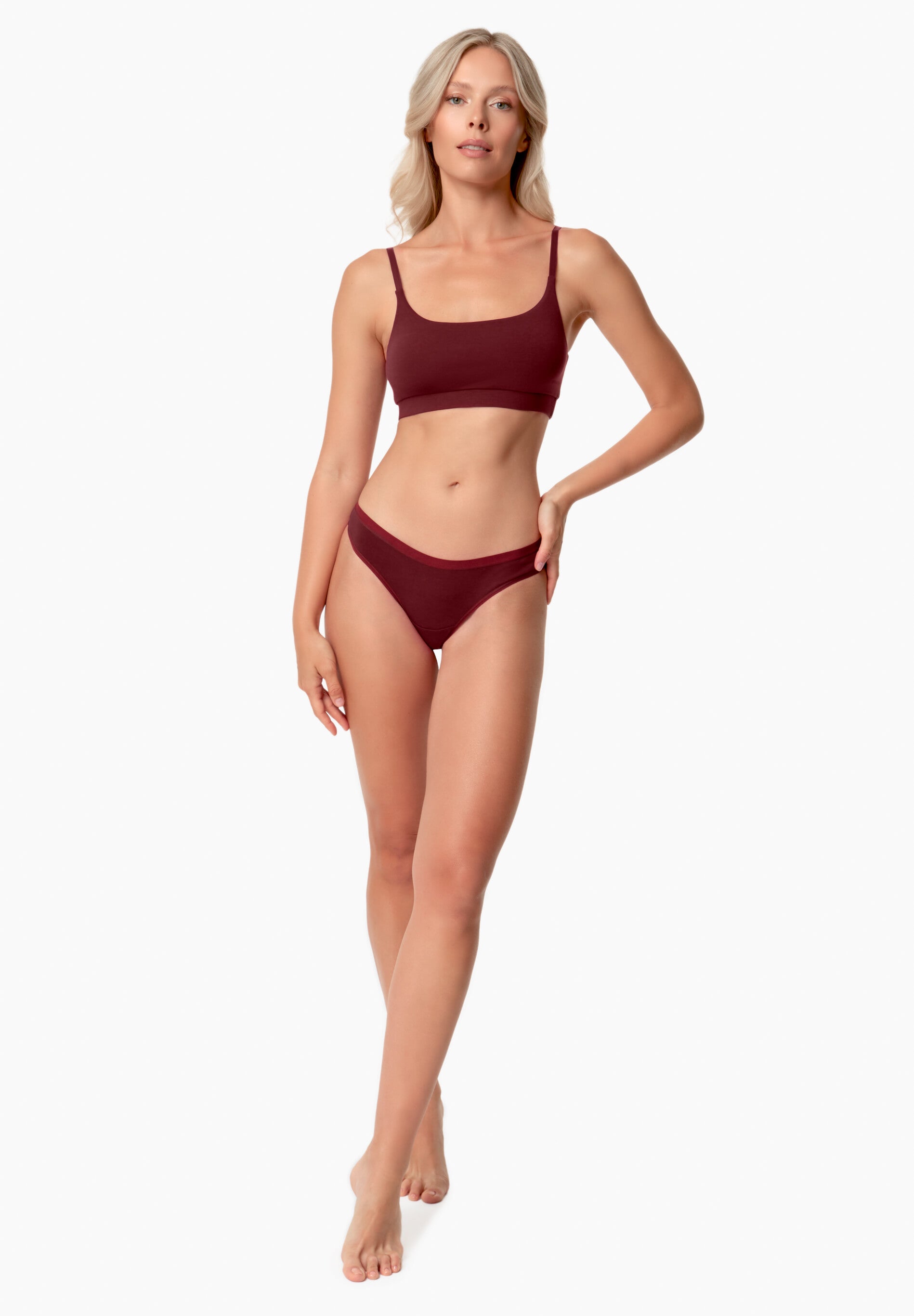 KAVINN | Tanga aus Bio-Baumwolle und TENCEL™ Modal im 3er-Pack