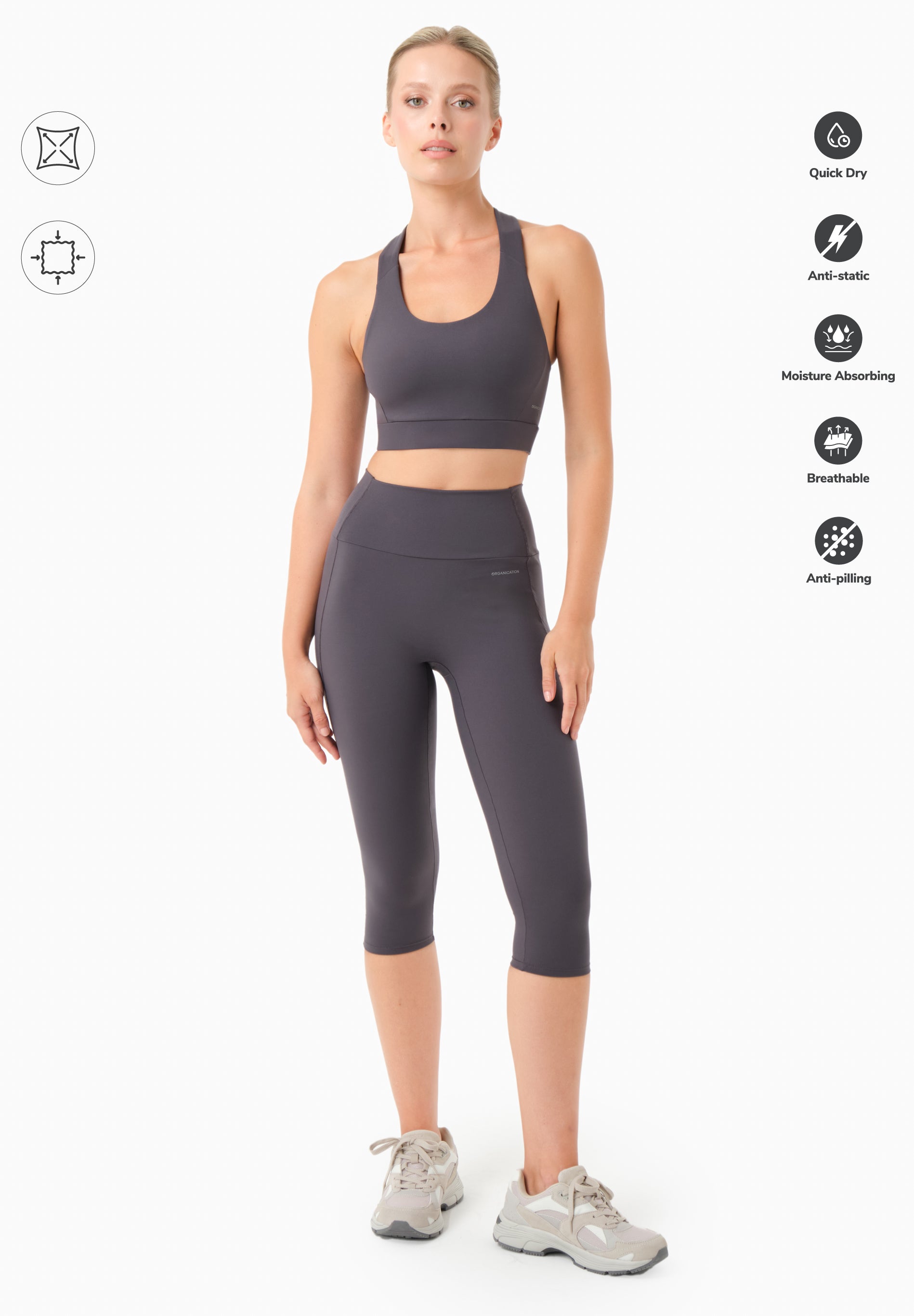 LAILLA | Capri-Leggings aus recyceltem Polyamid