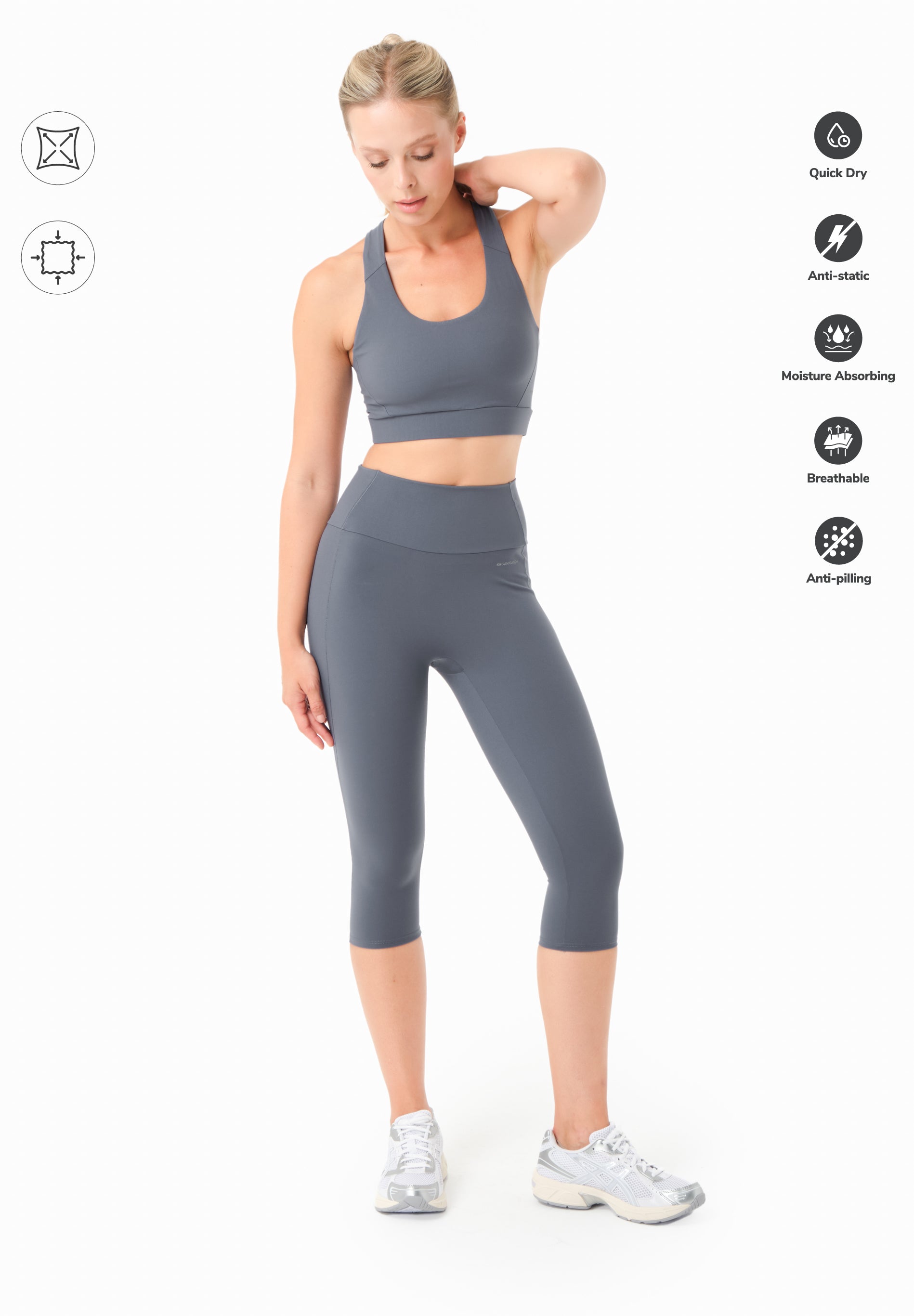 LAILLA | Capri-Leggings aus recyceltem Polyamid