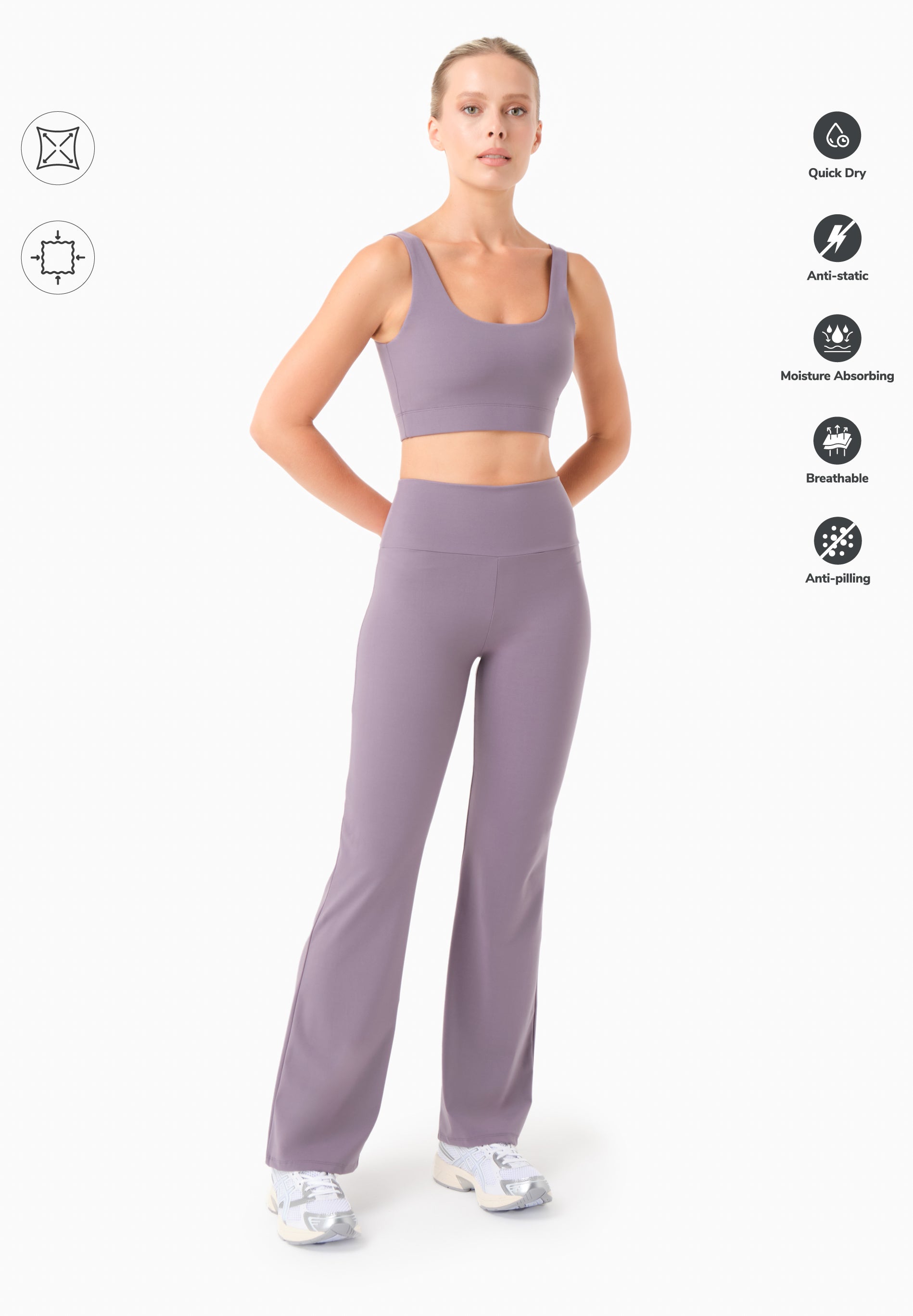 LAVINN | Weit geschnittene Hoses aus recyceltem Polyamid