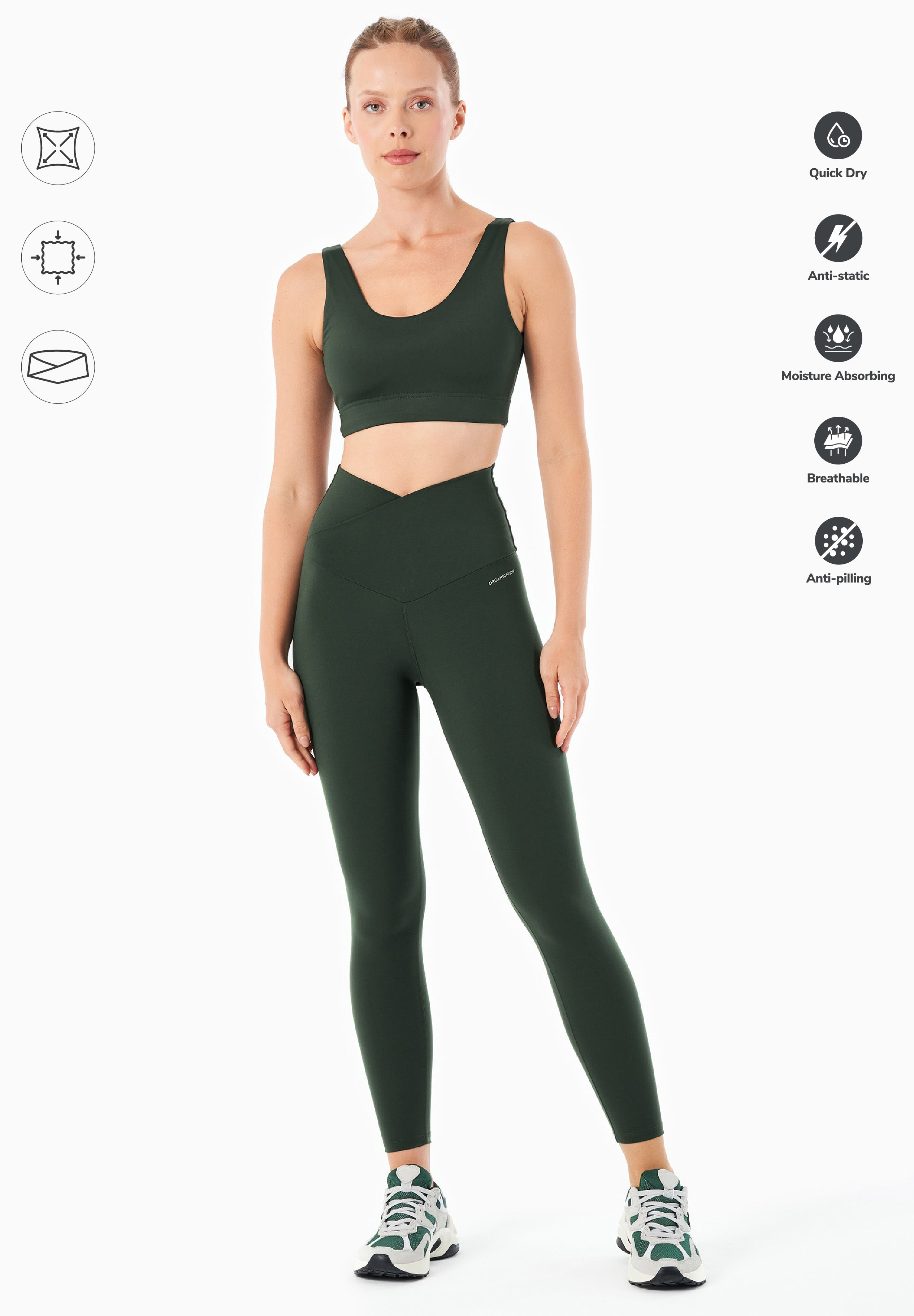 LIBBY | High Waist Leggings aus recyceltem Polyamid