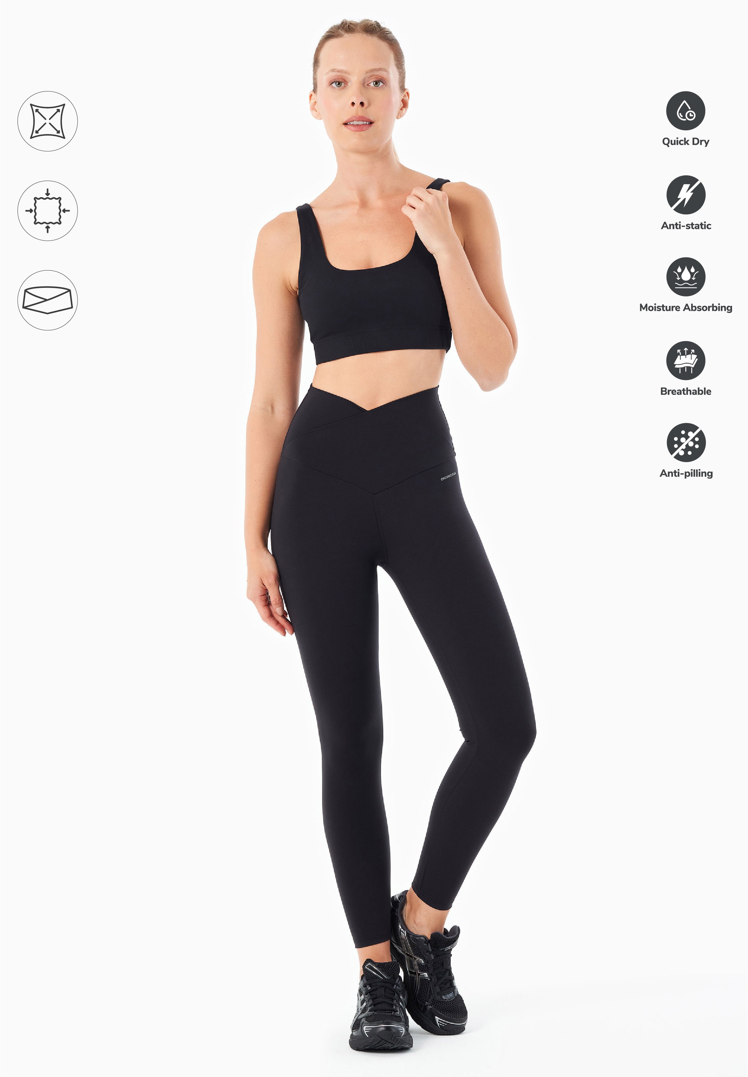 LIBBY | High Waist Leggings aus recyceltem Polyamid