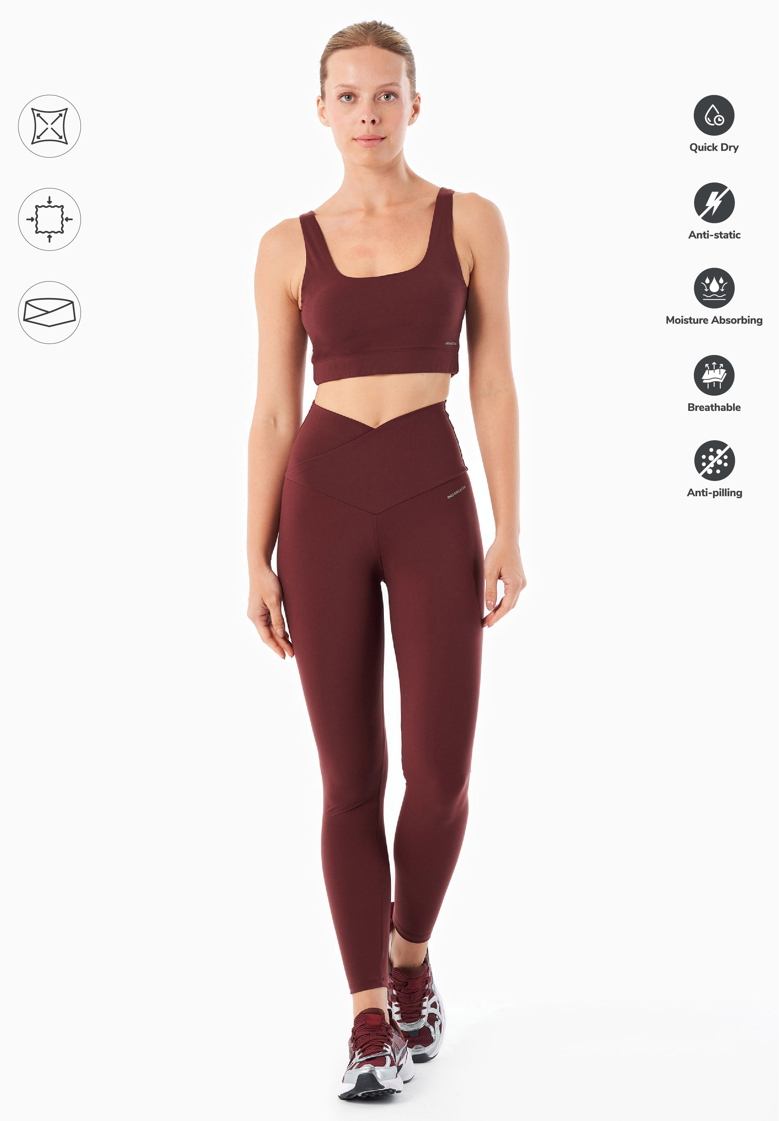 LIBBY | High Waist Leggings aus recyceltem Polyamid