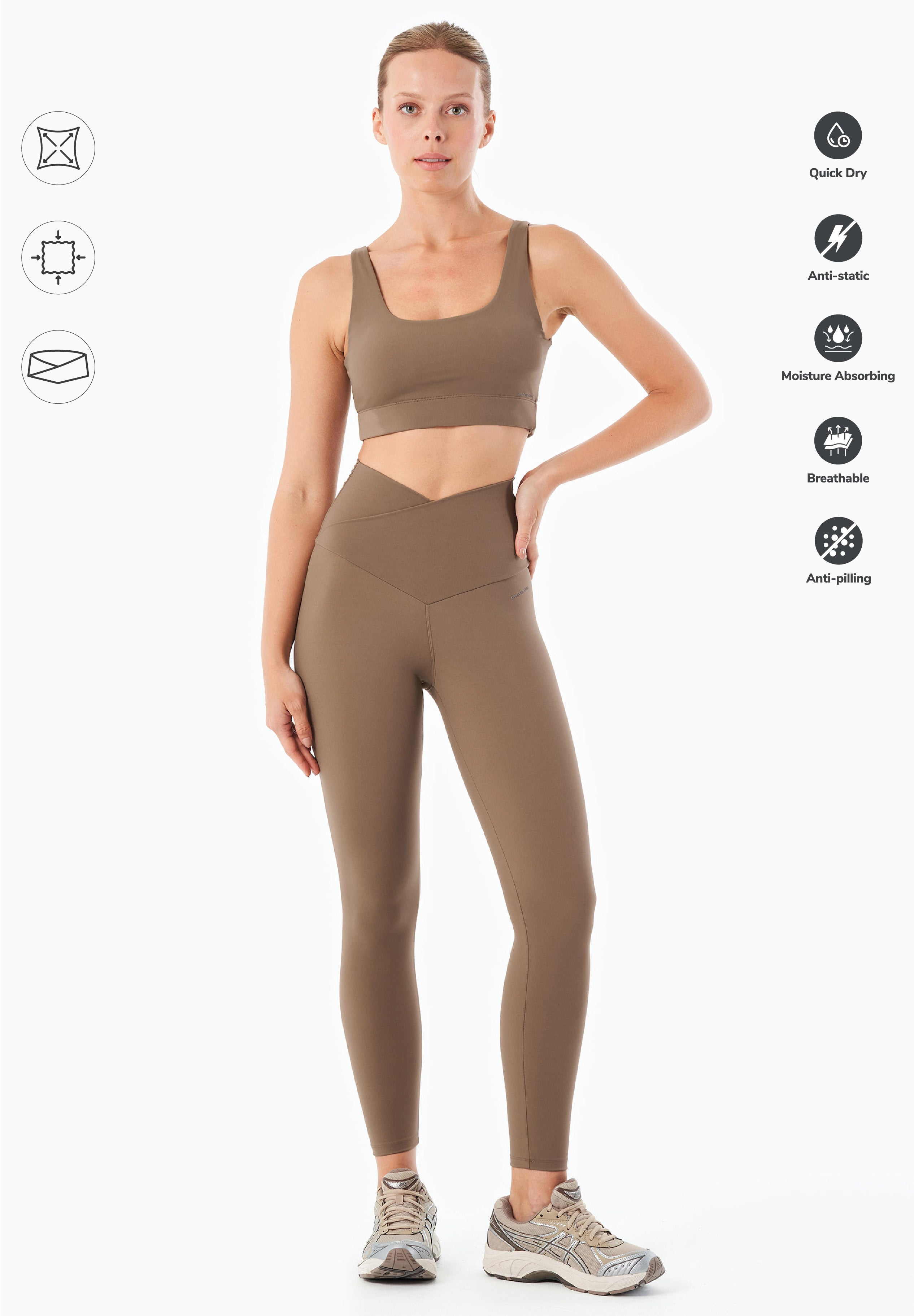 LIBBY | High Waist Leggings aus recyceltem Polyamid
