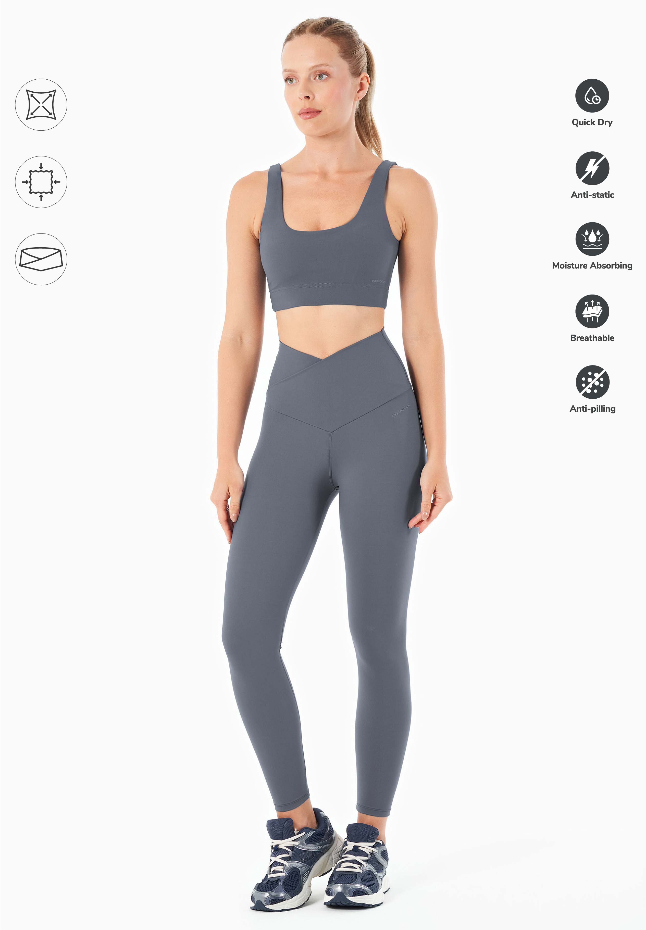 LIBBY | High Waist Leggings aus recyceltem Polyamid