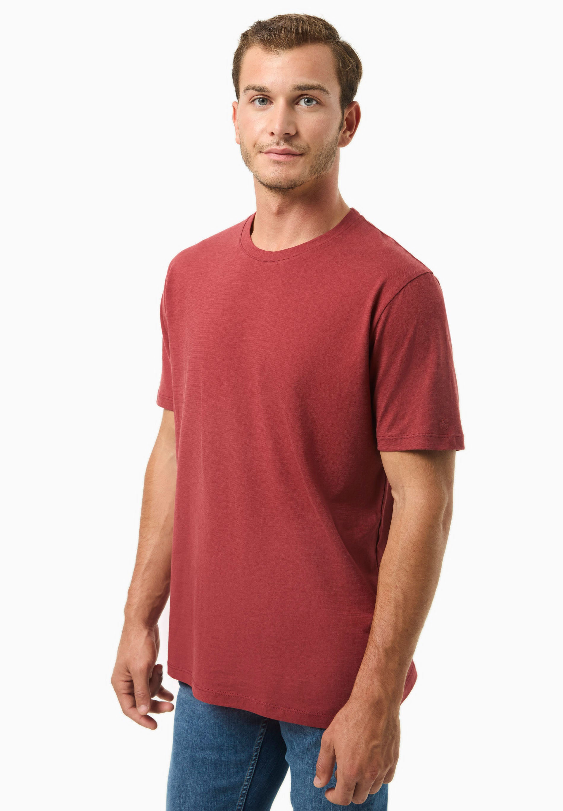 Basic T-Shirt aus Bio-Baumwolle