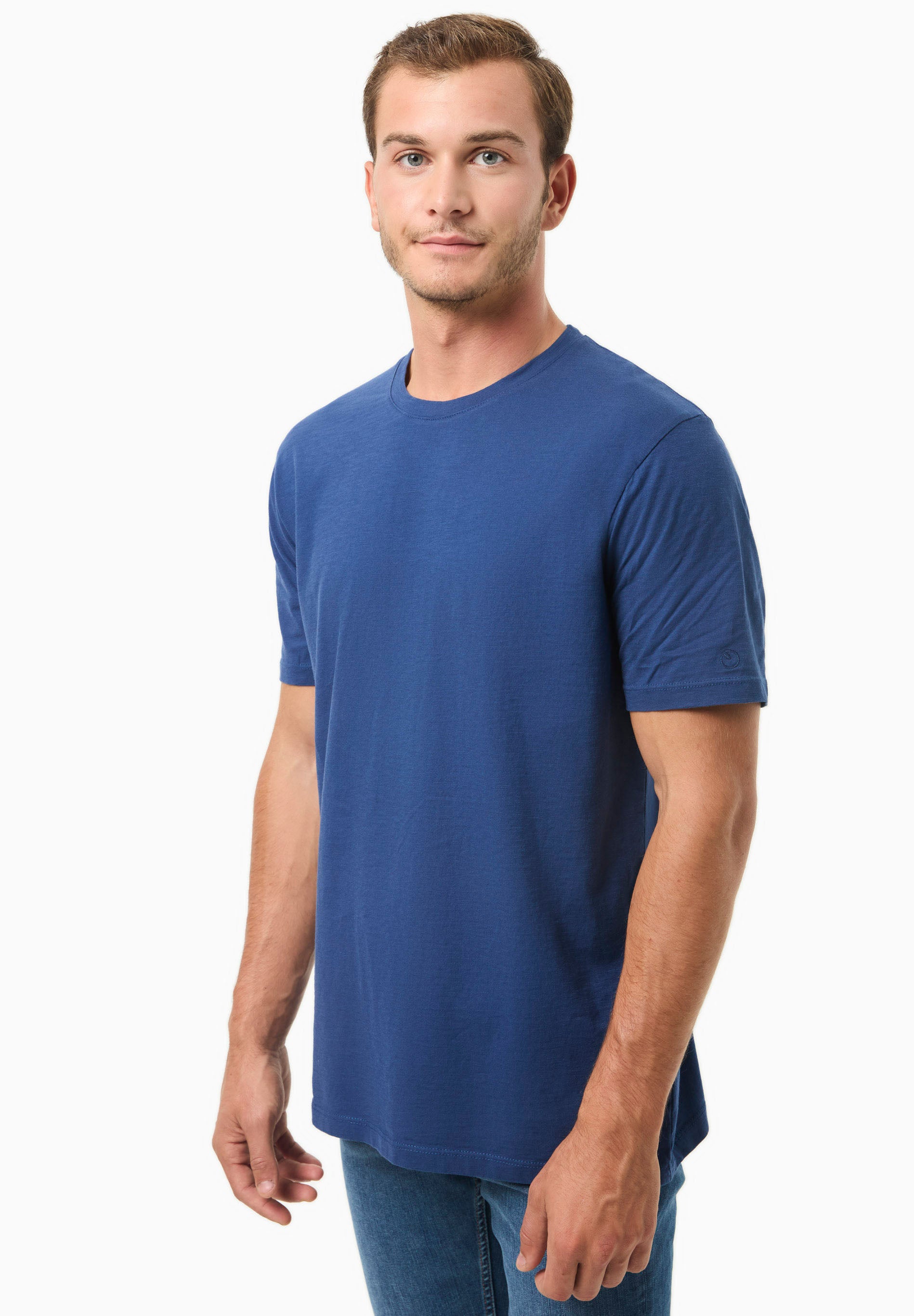 Basic T-Shirt aus Bio-Baumwolle
