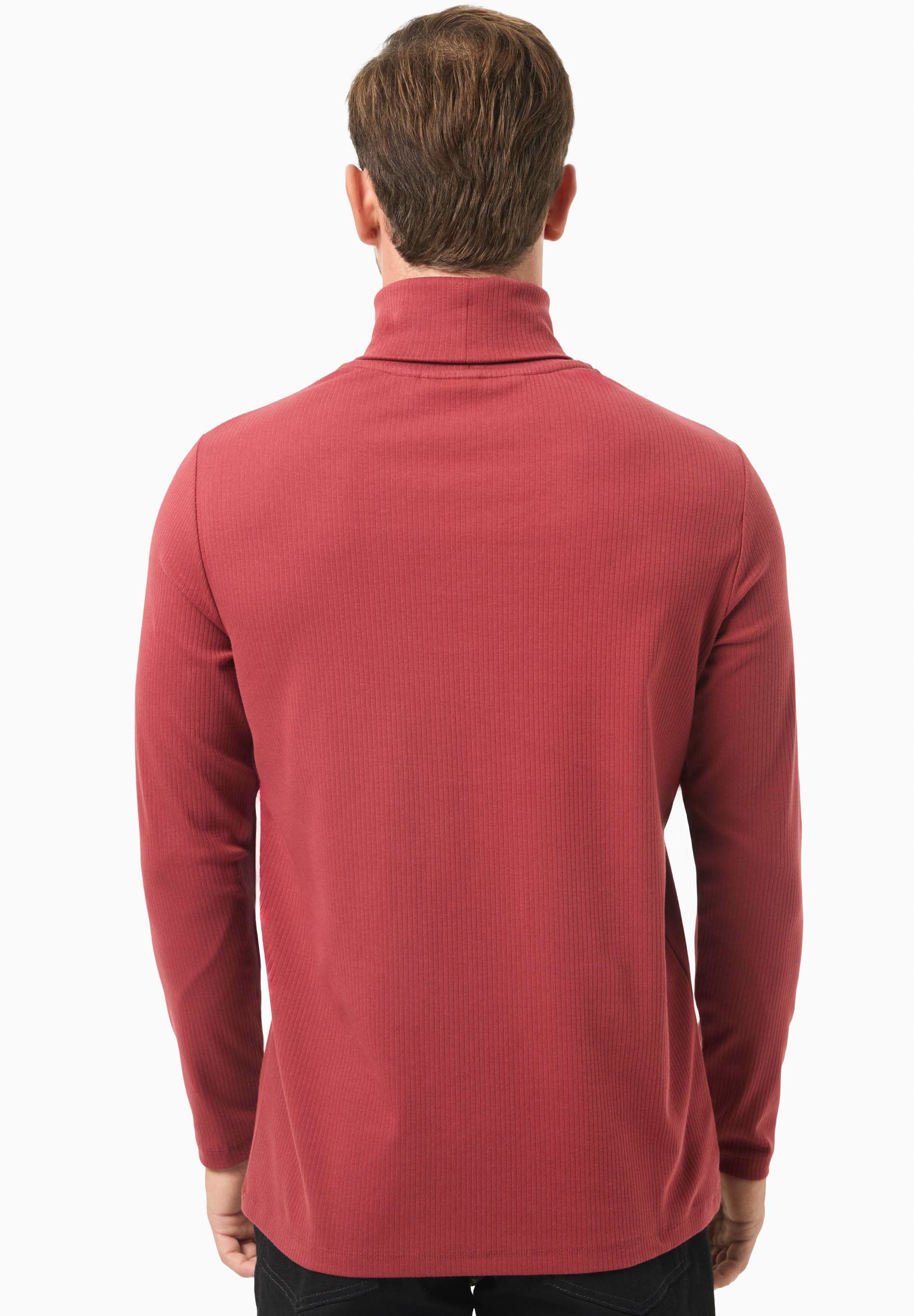 Rollkragenshirt aus Bio-Baumwolle
