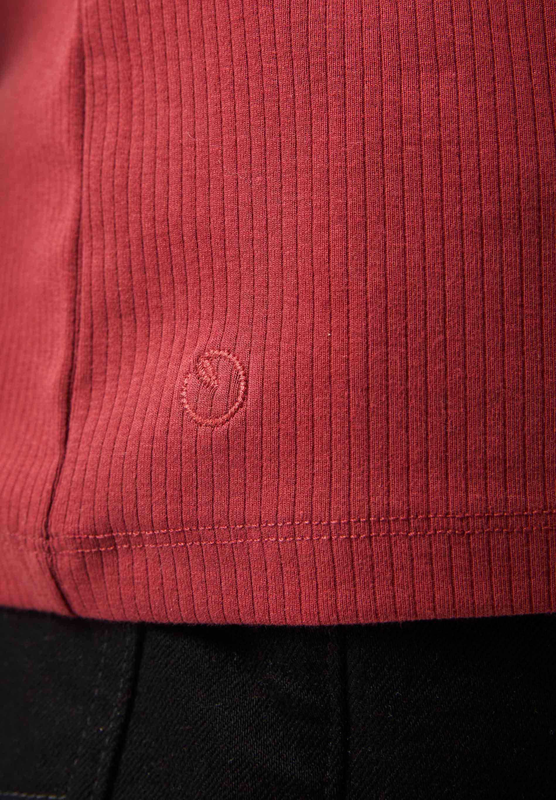 Rollkragenshirt aus Bio-Baumwolle