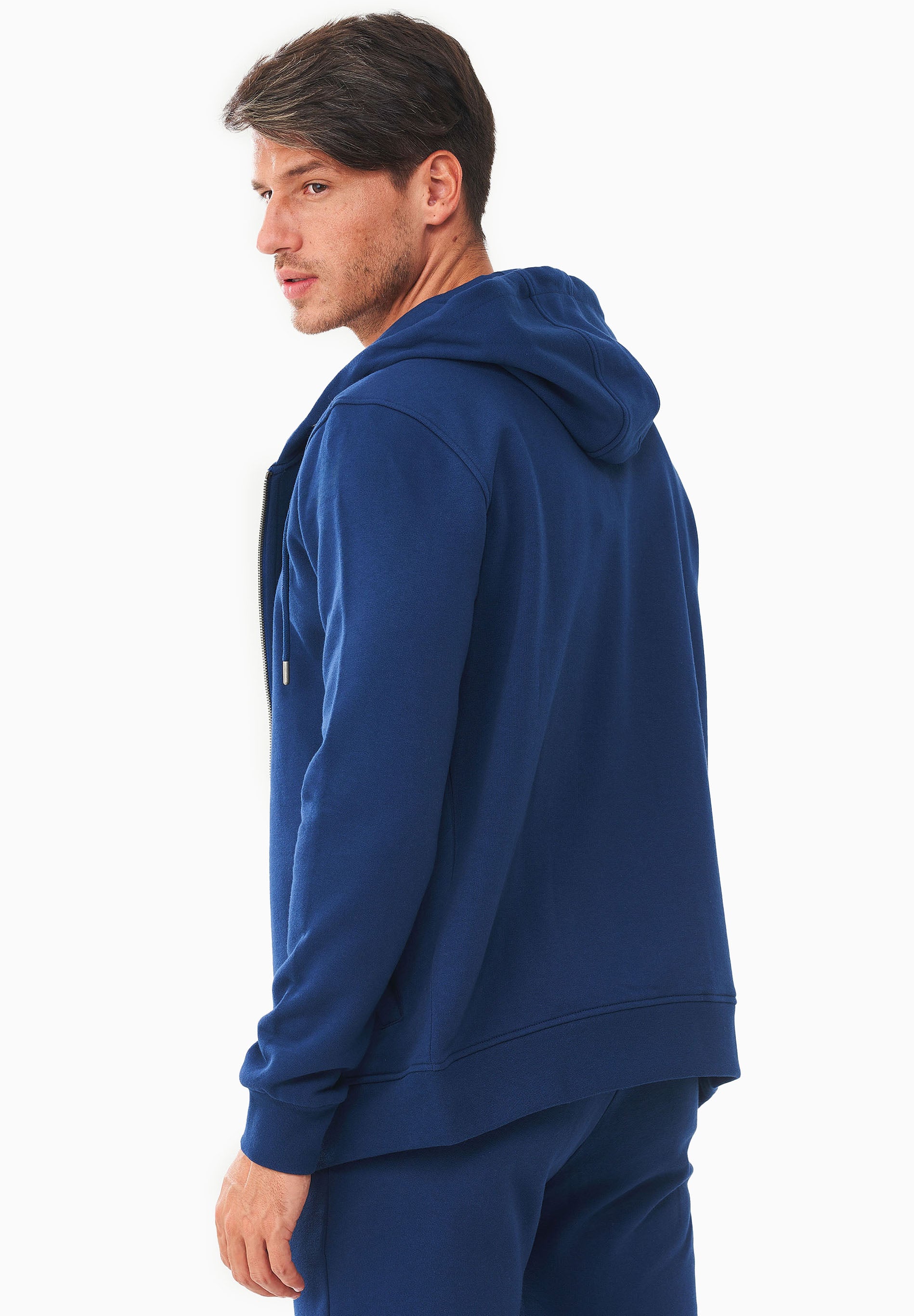 Sweatjacke aus Bio-Baumwolle