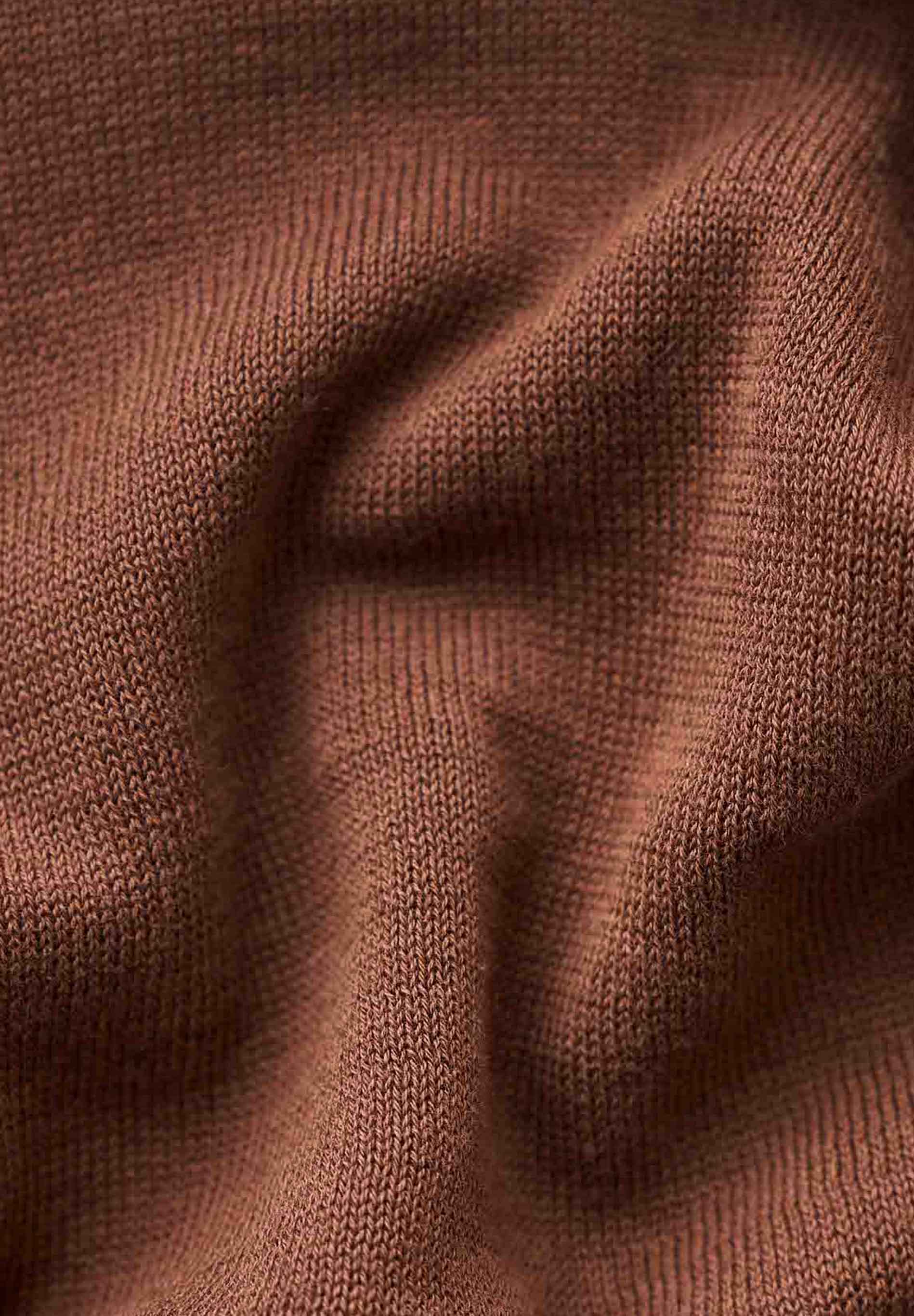 Pullover aus Bio-Baumwolle mit V-Ausschnitt