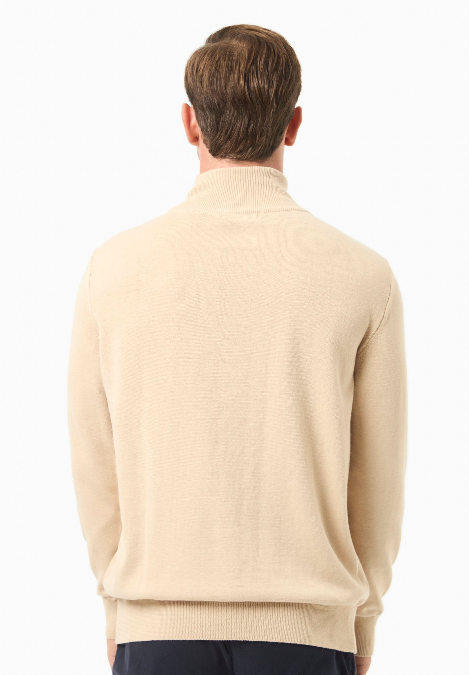 Rollkragenpullover aus Bio-Baumwolle