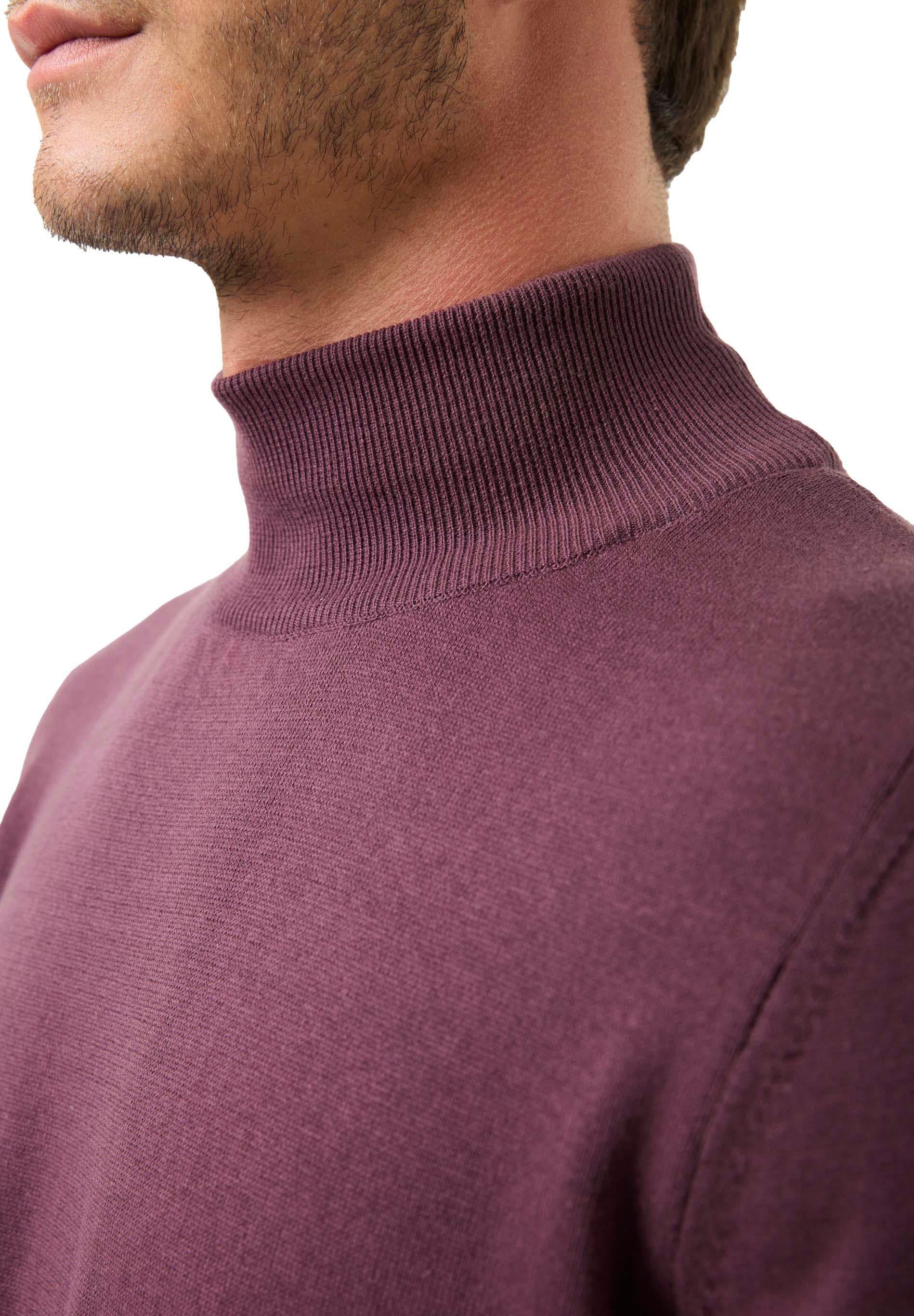Rollkragenpullover aus Bio-Baumwolle