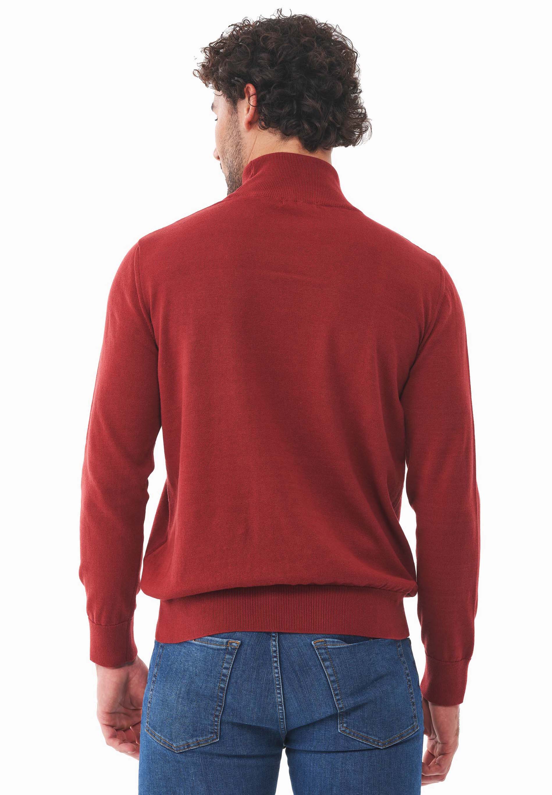 Rollkragenpullover aus Bio-Baumwolle