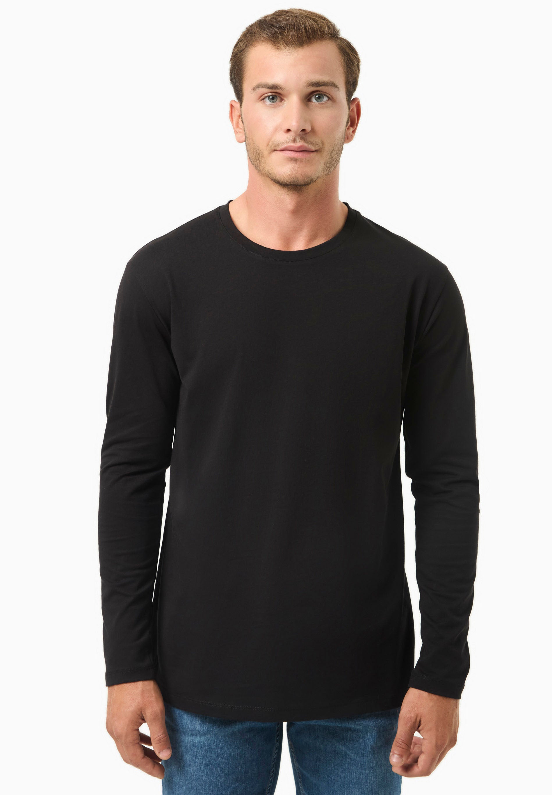 Langarmshirt aus Bio-Baumwolle