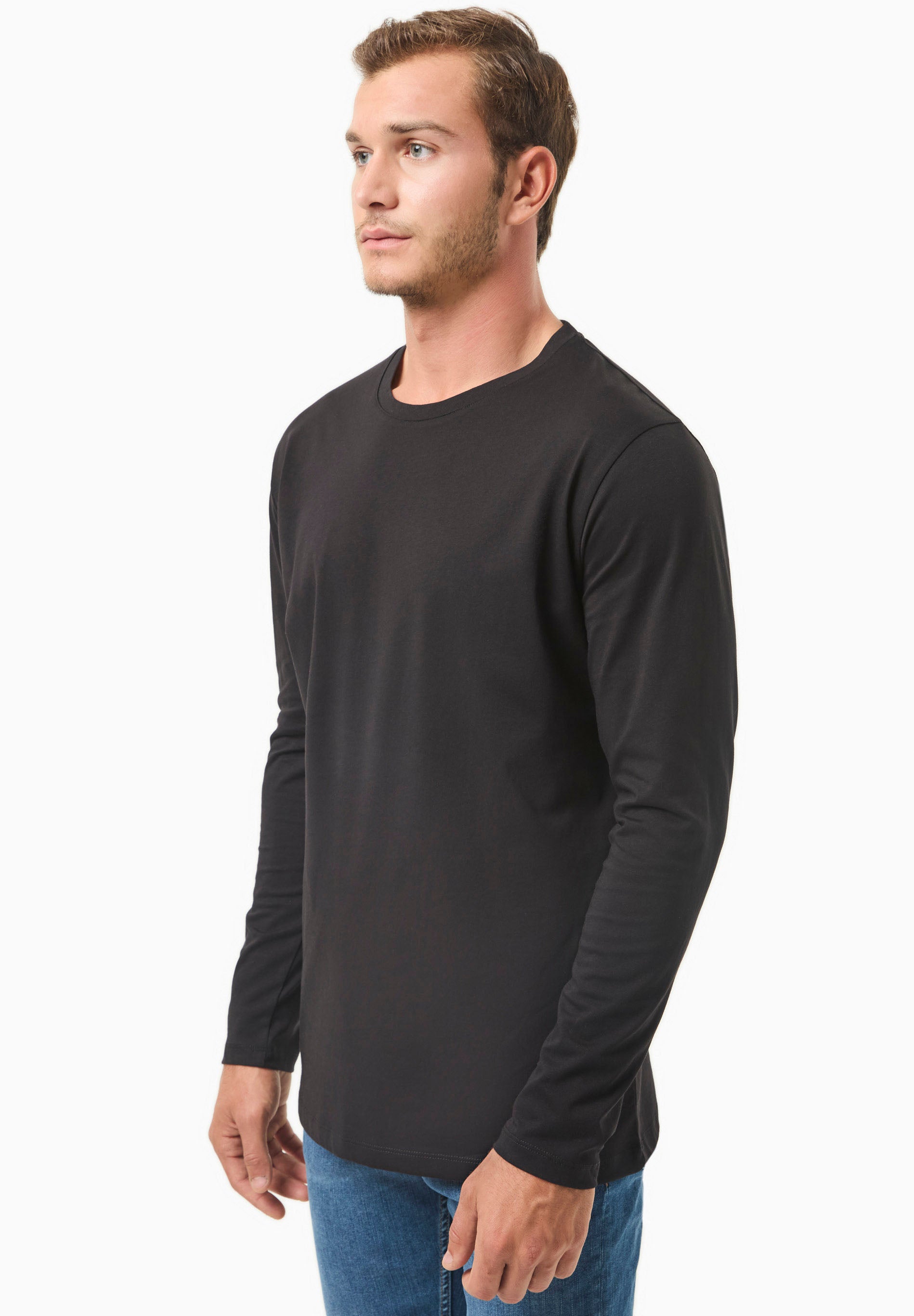 Langarmshirt aus Bio-Baumwolle