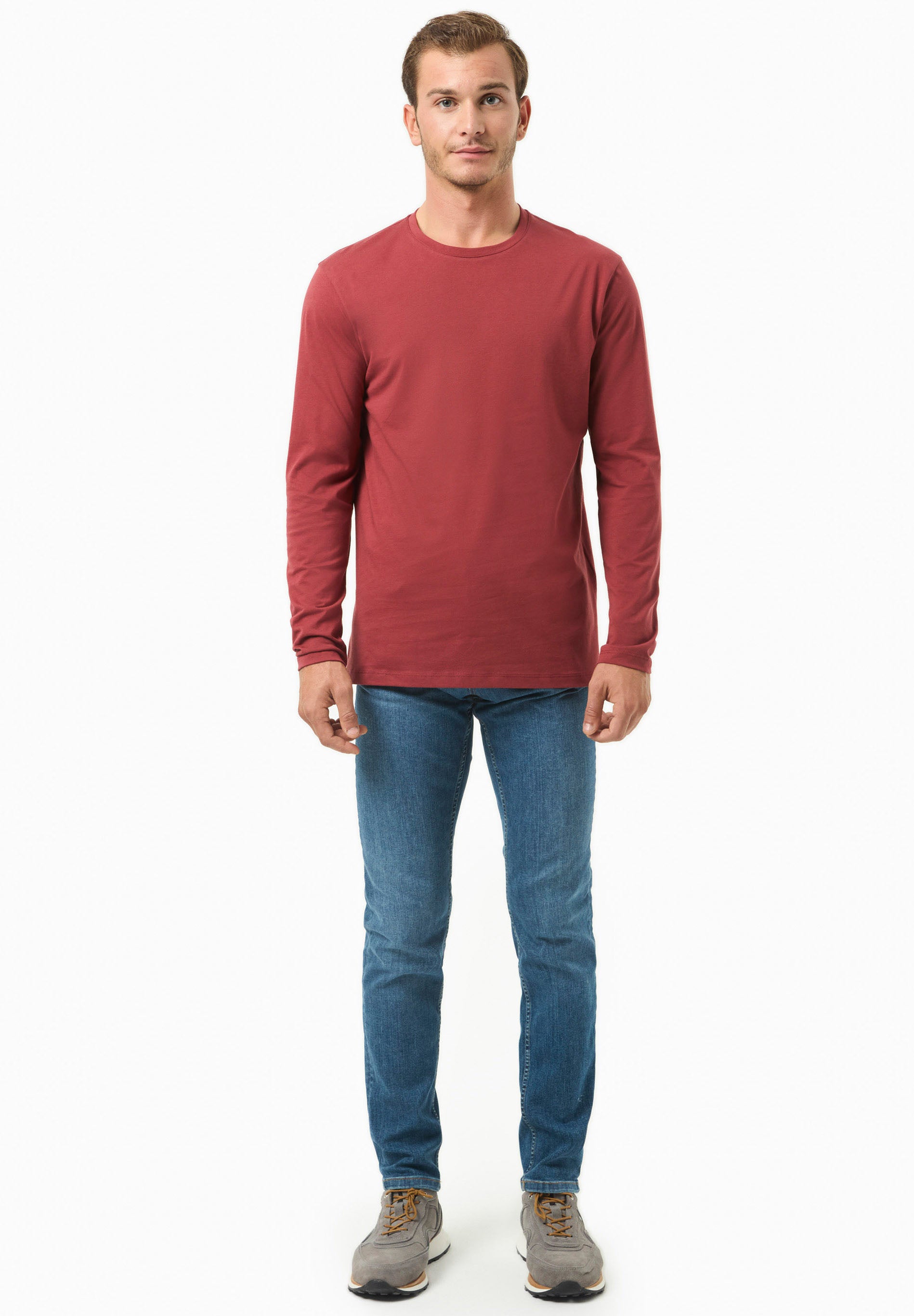 Langarmshirt aus Bio-Baumwolle