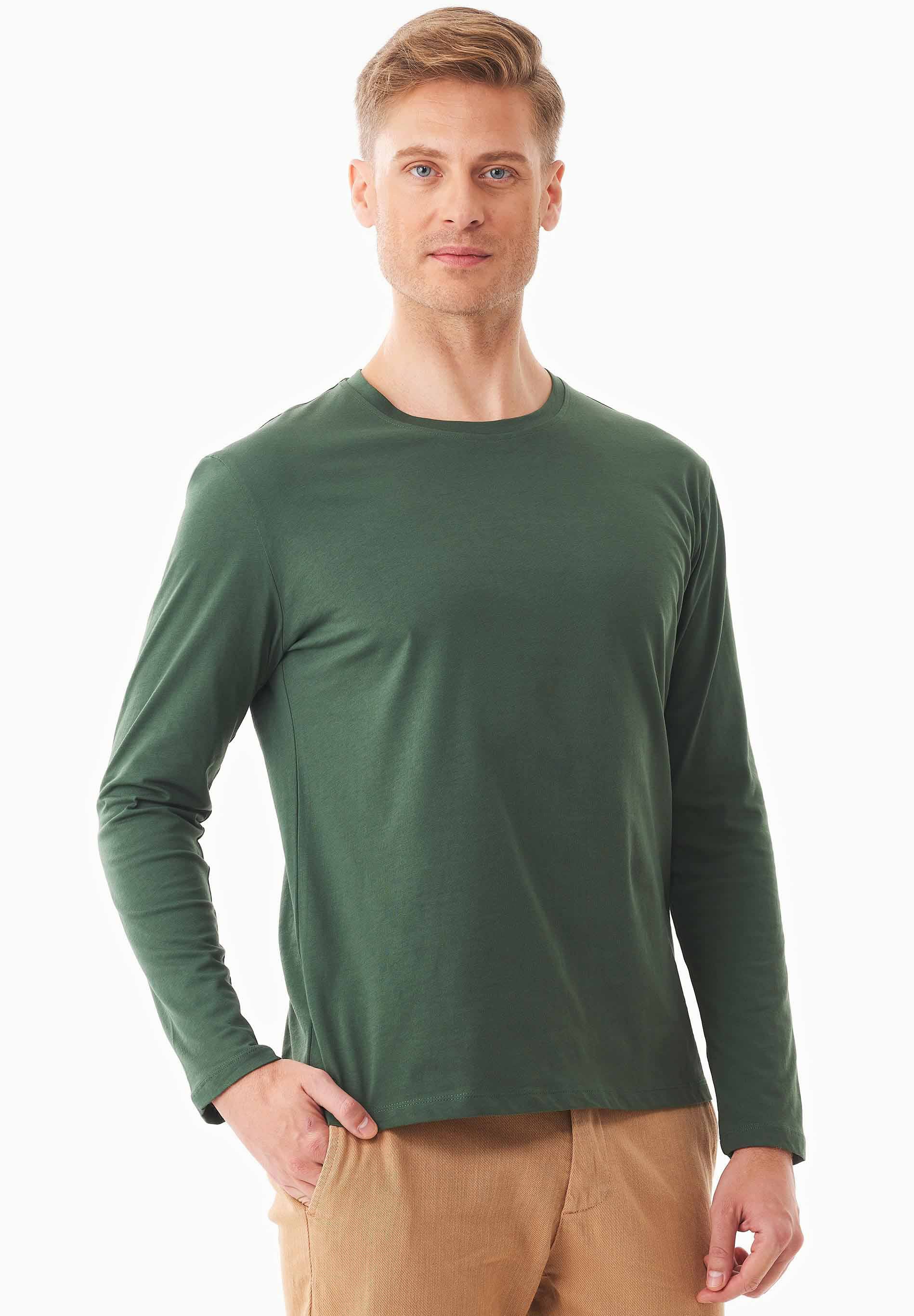 Langarmshirt aus Bio-Baumwolle