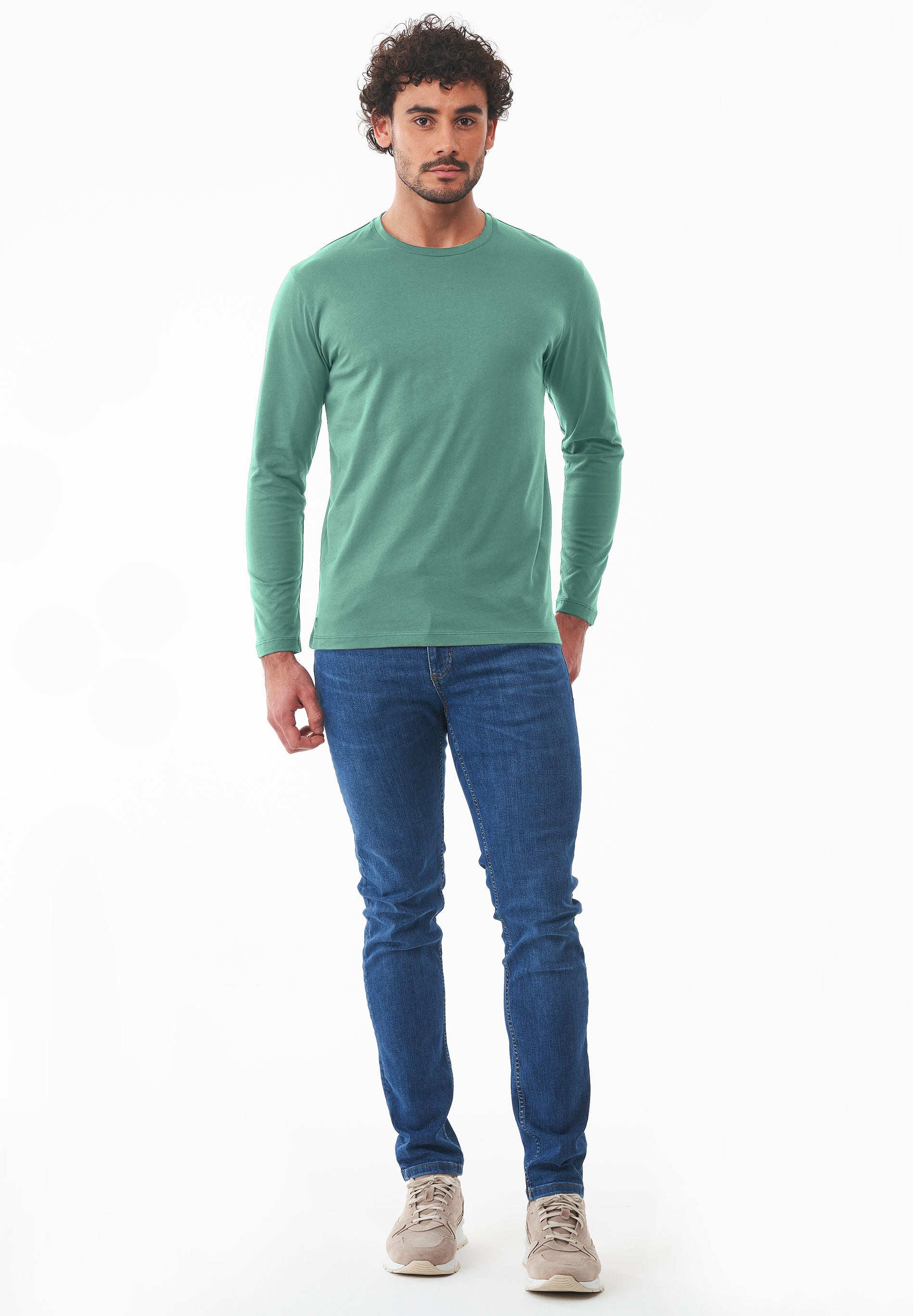 Langarmshirt aus Bio-Baumwolle
