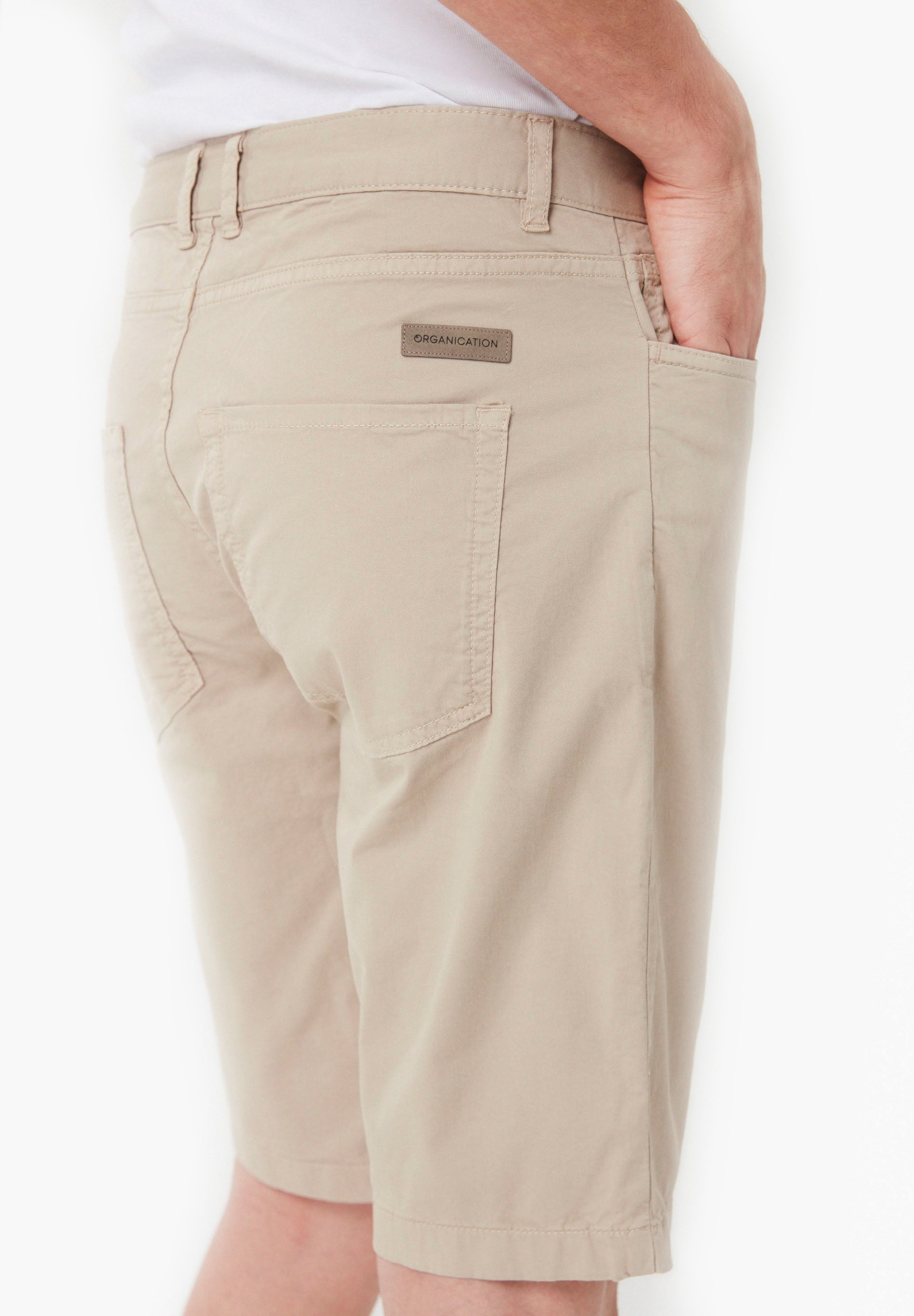 Regular-Fit Shorts aus Bio-Baumwolle