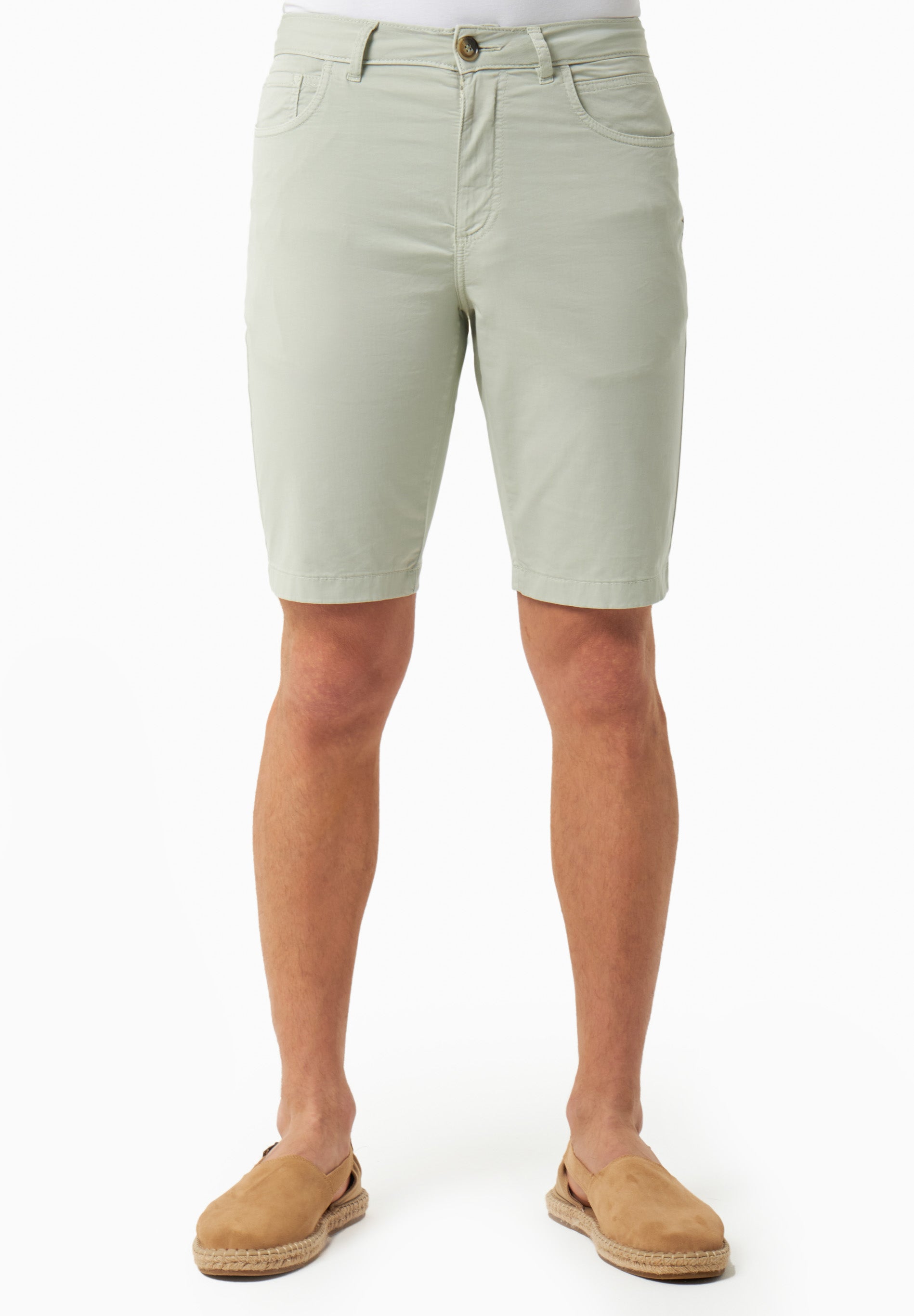 Regular-Fit Shorts aus Bio-Baumwolle