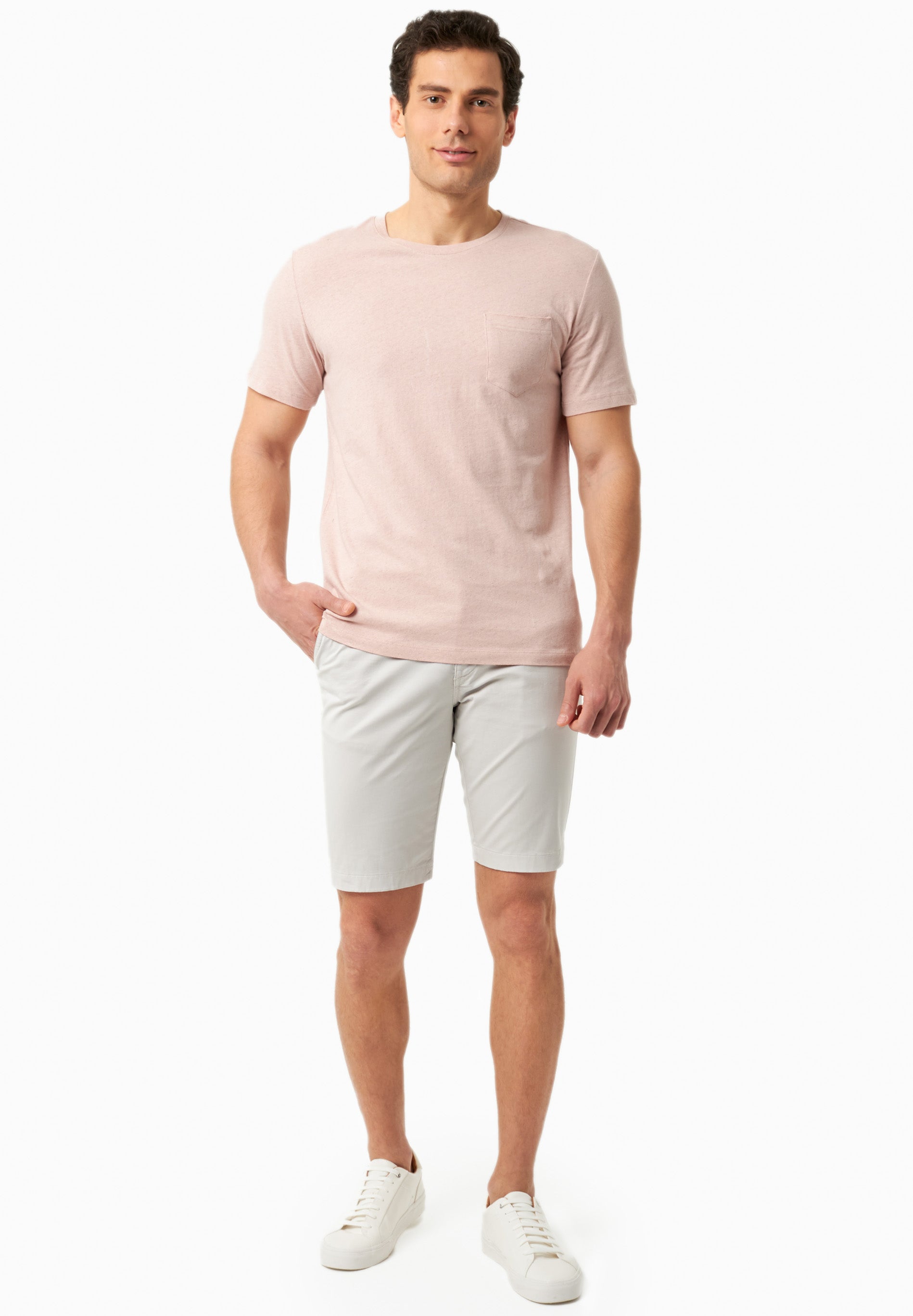 Slim-Fit Chino-Shorts aus Bio-Baumwolle