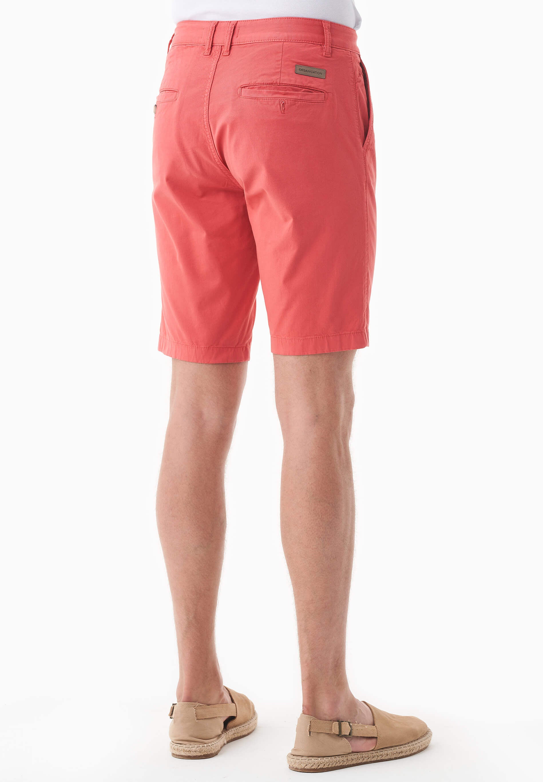 Slim-Fit Shorts aus Bio-Baumwolle