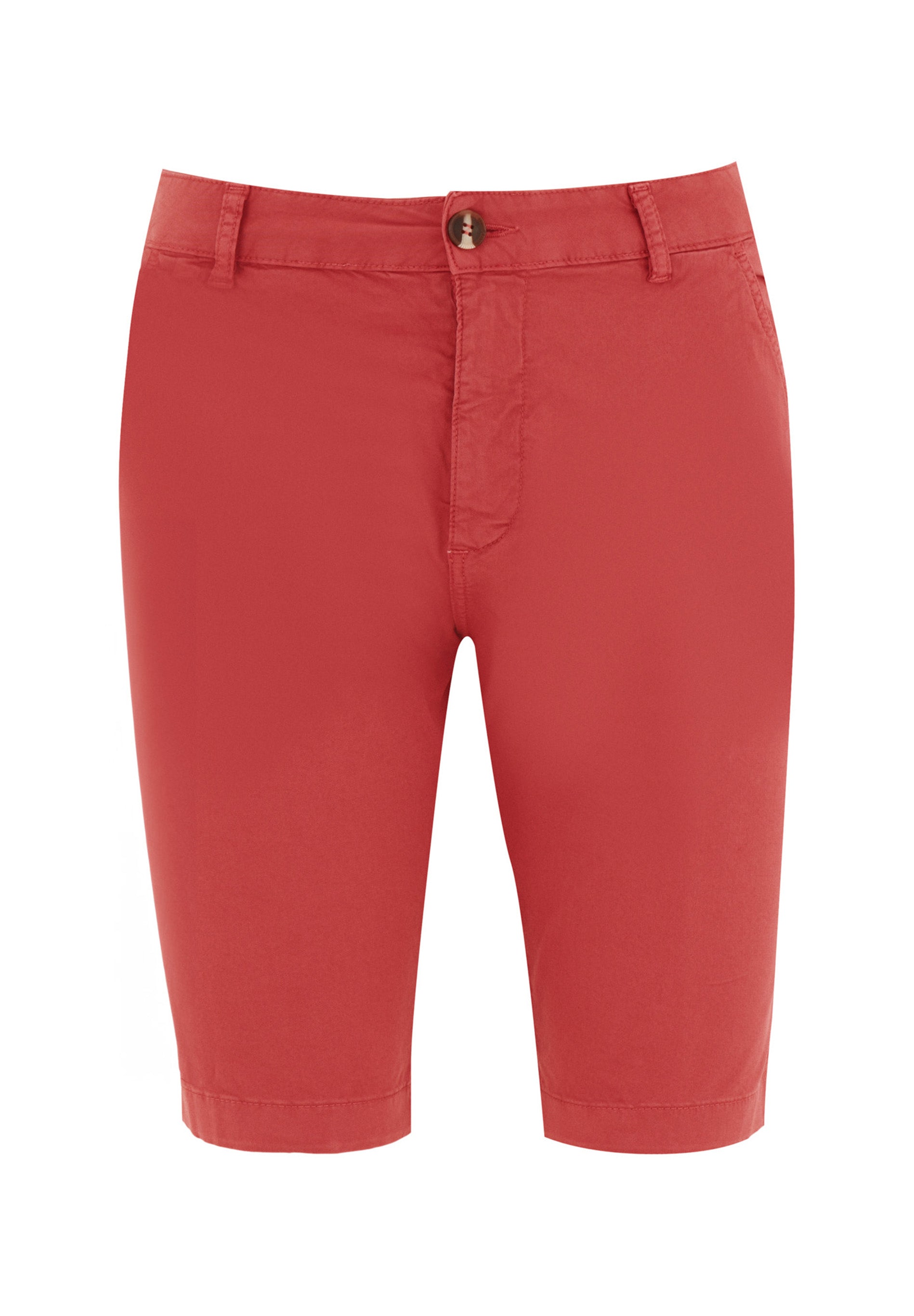 Slim-Fit Shorts aus Bio-Baumwolle