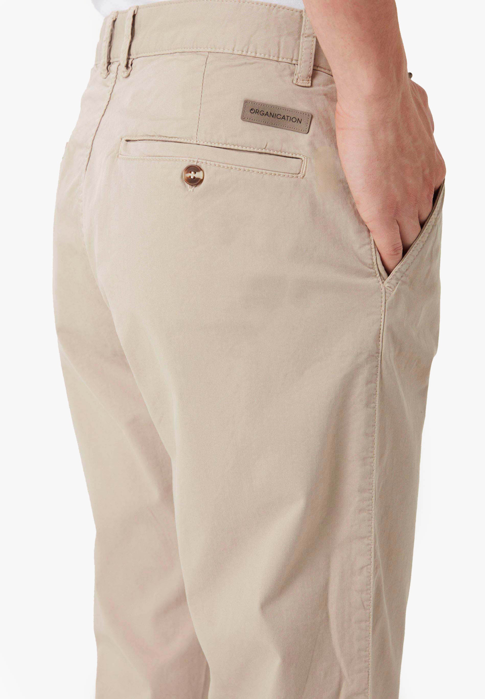Slim-Fit Hose aus Bio-Baumwolle