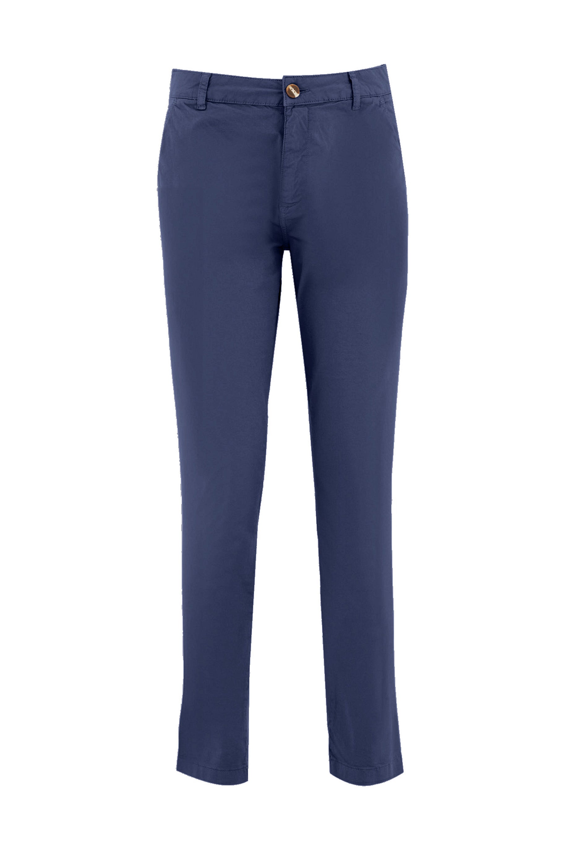 Slim-Fit Hose aus Bio-Baumwolle