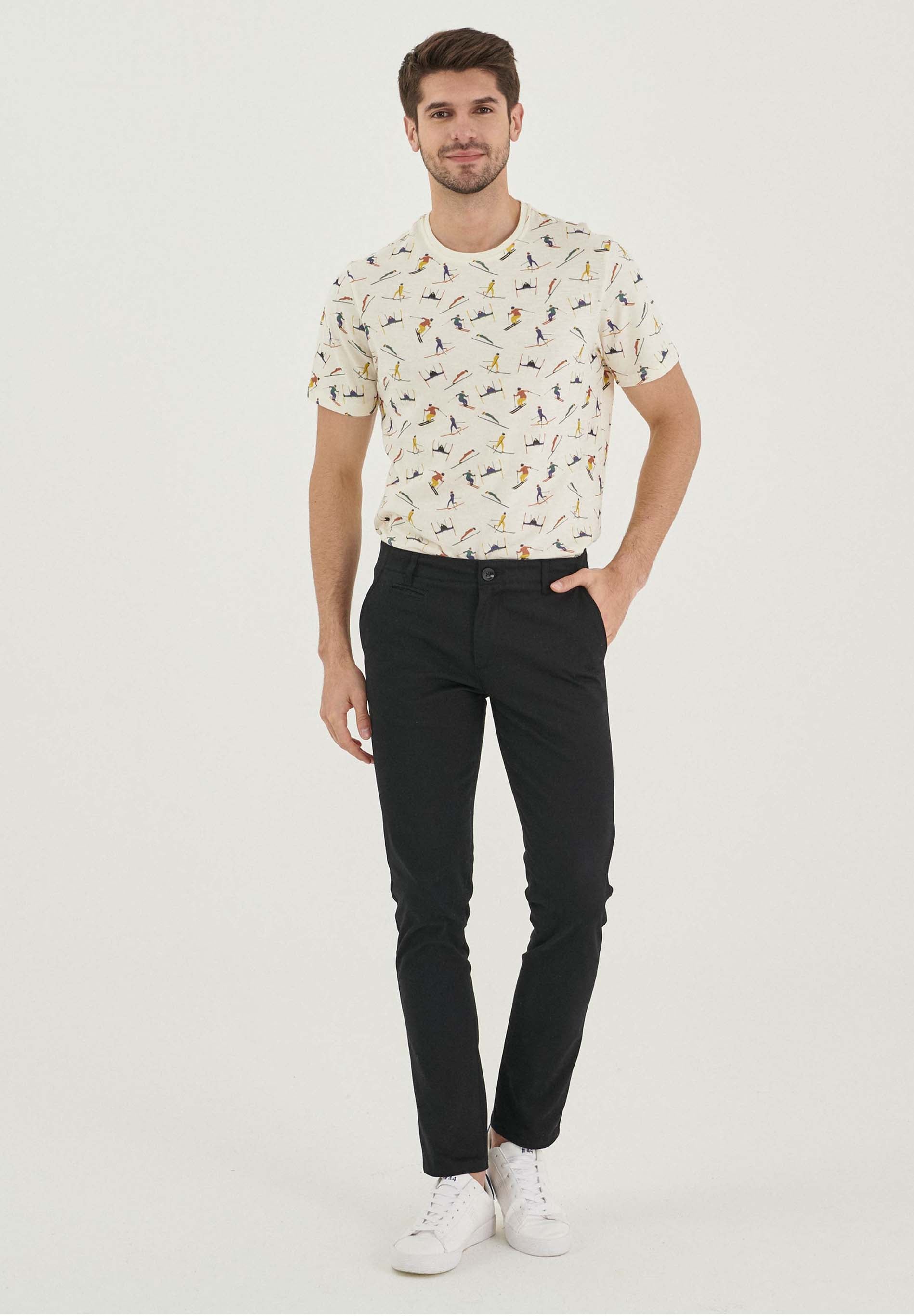 Chino-Hose aus Bio-Baumwolle