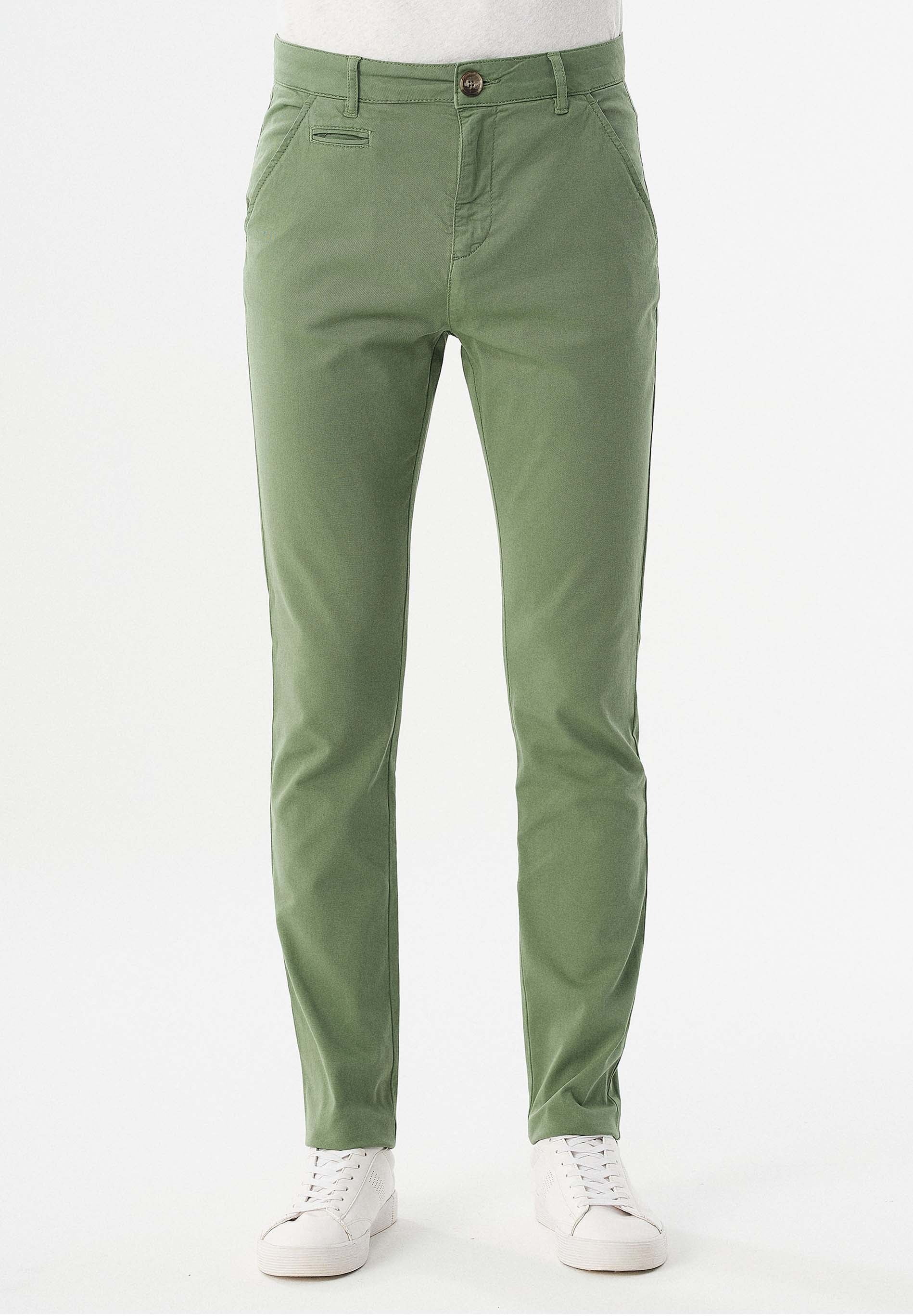 Slim Chino-Hose aus Bio-Baumwolle