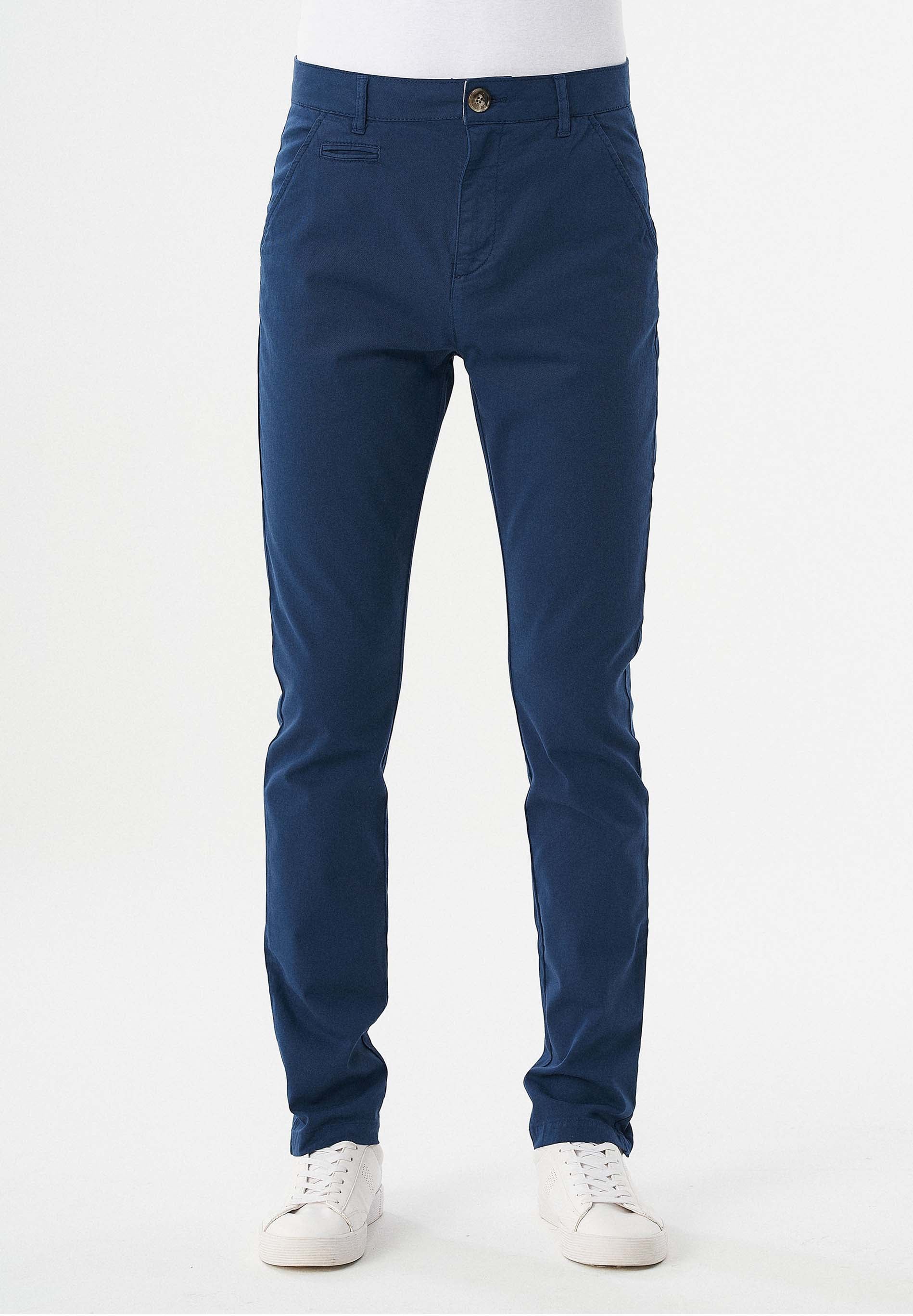 Slim Chino-Hose aus Bio-Baumwolle