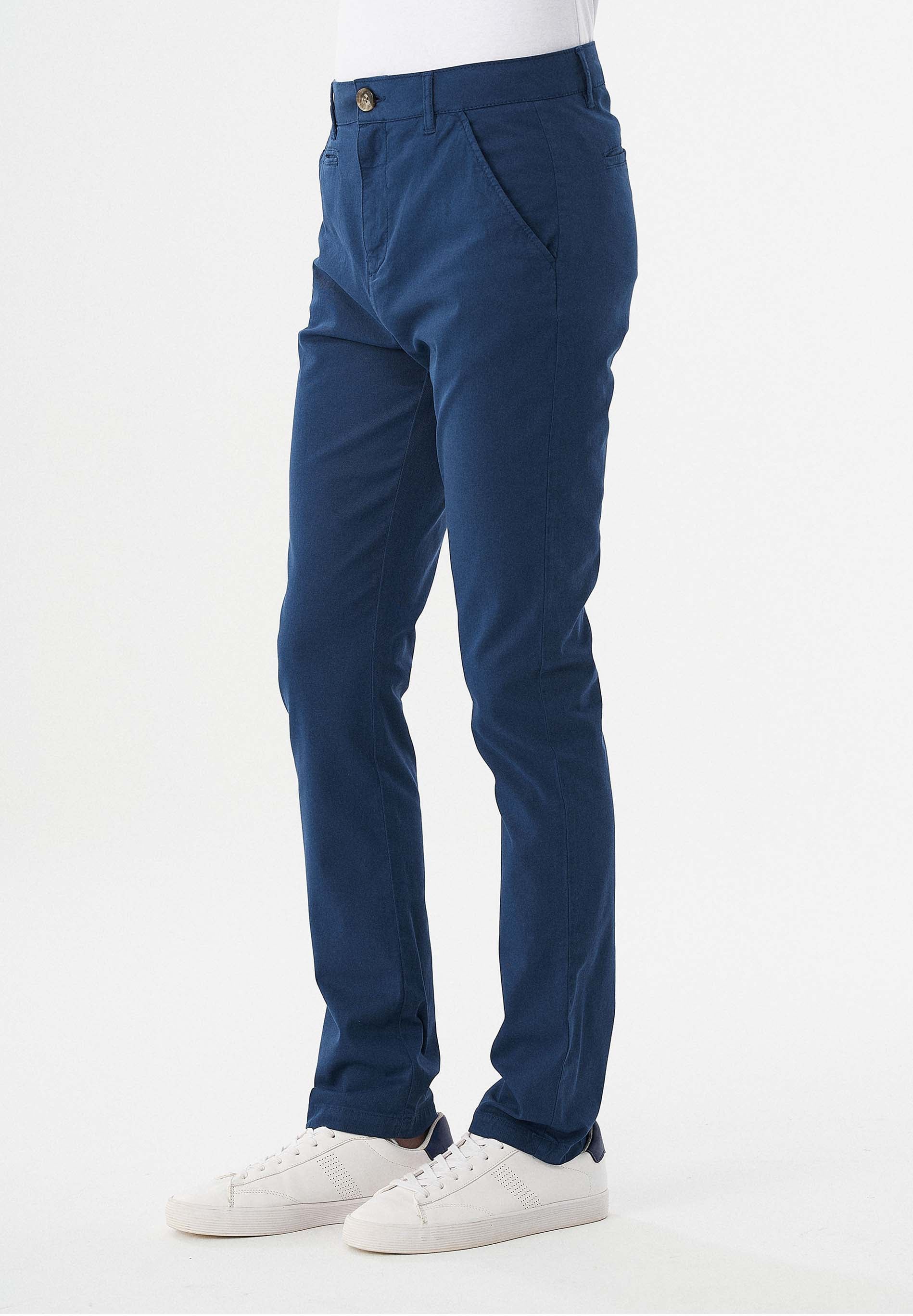 Slim Chino-Hose aus Bio-Baumwolle