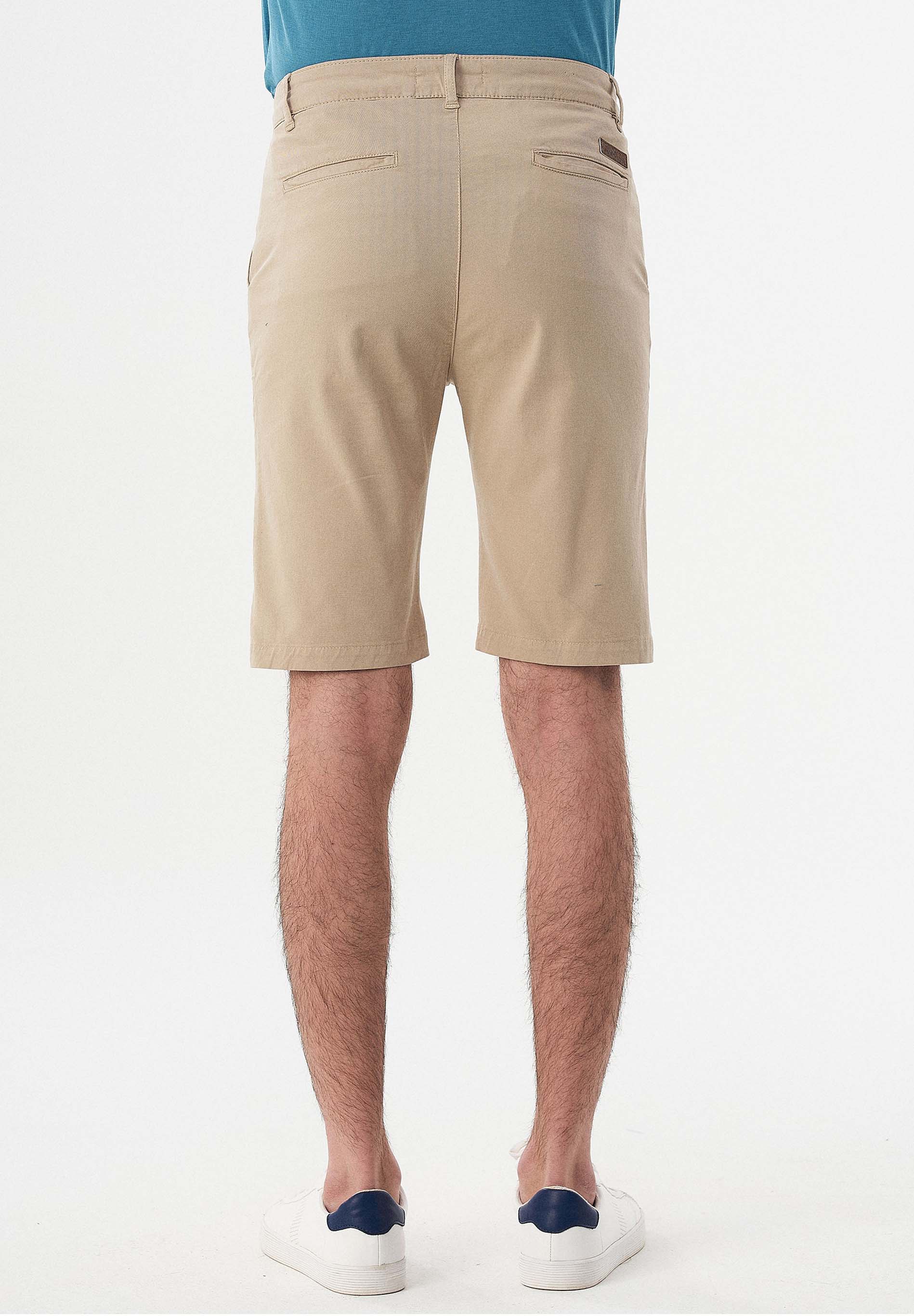 Slim Chino-Shorts aus Bio-Baumwolle