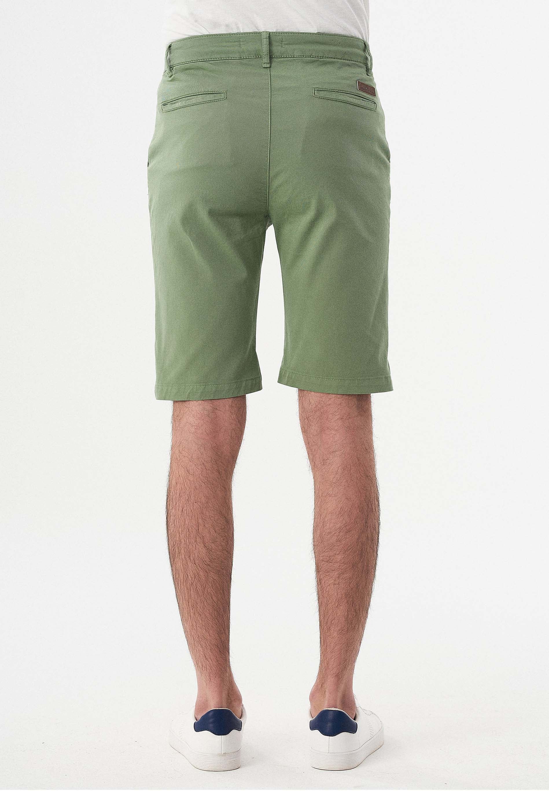 Slim Chino-Shorts aus Bio-Baumwolle