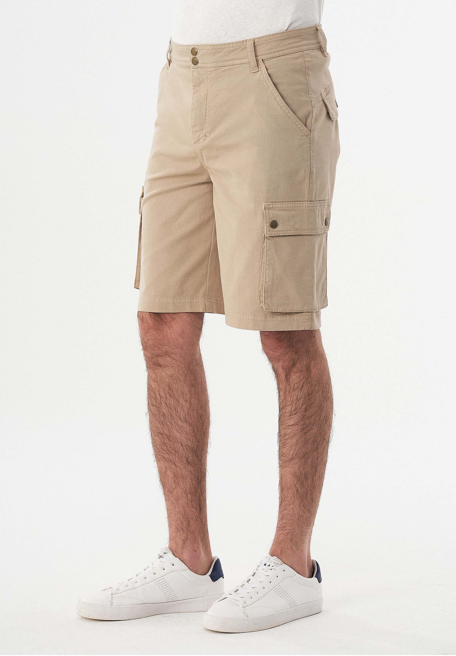 Cargo-Shorts aus Bio-Baumwolle