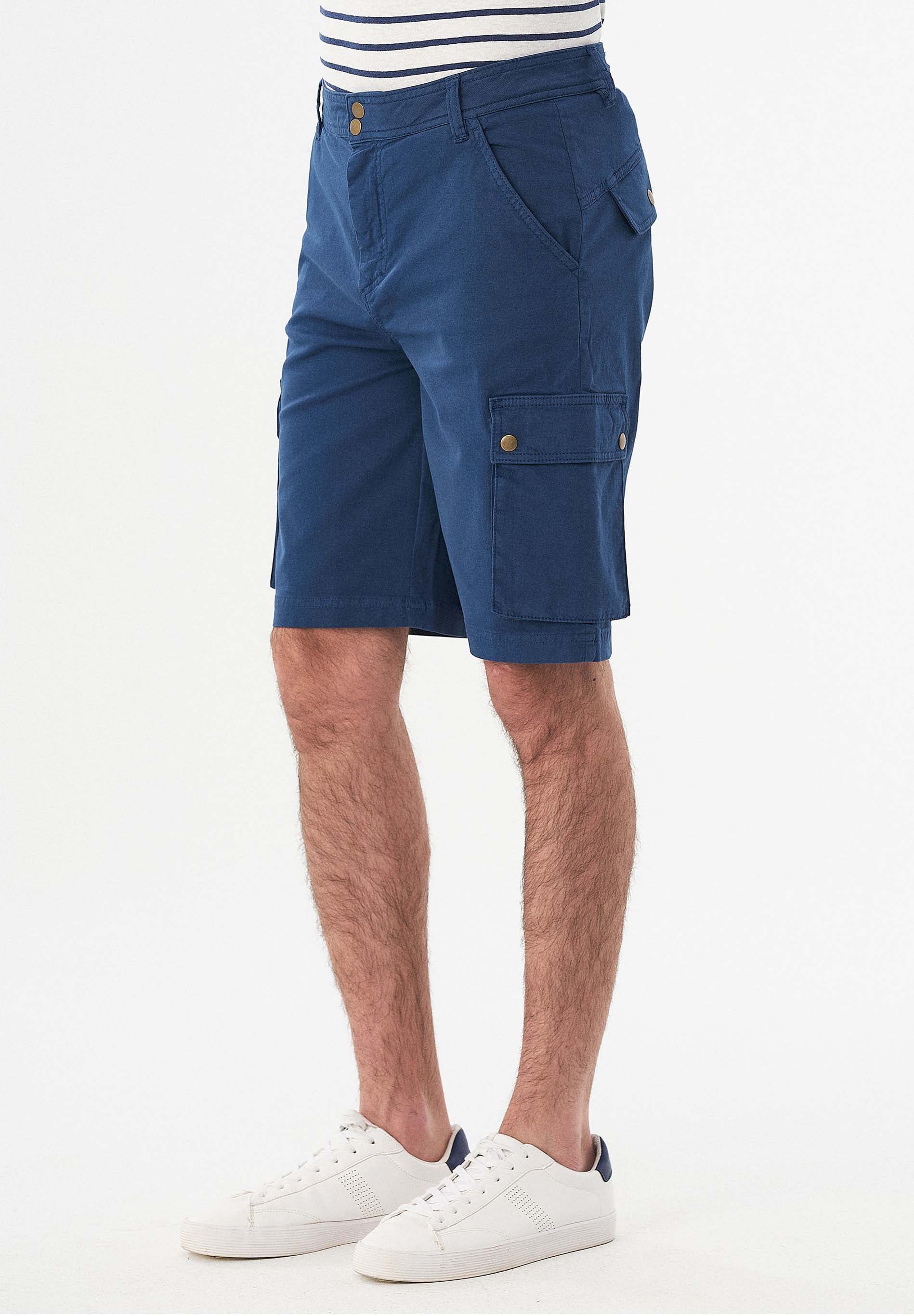 Cargo-Shorts aus Bio-Baumwolle