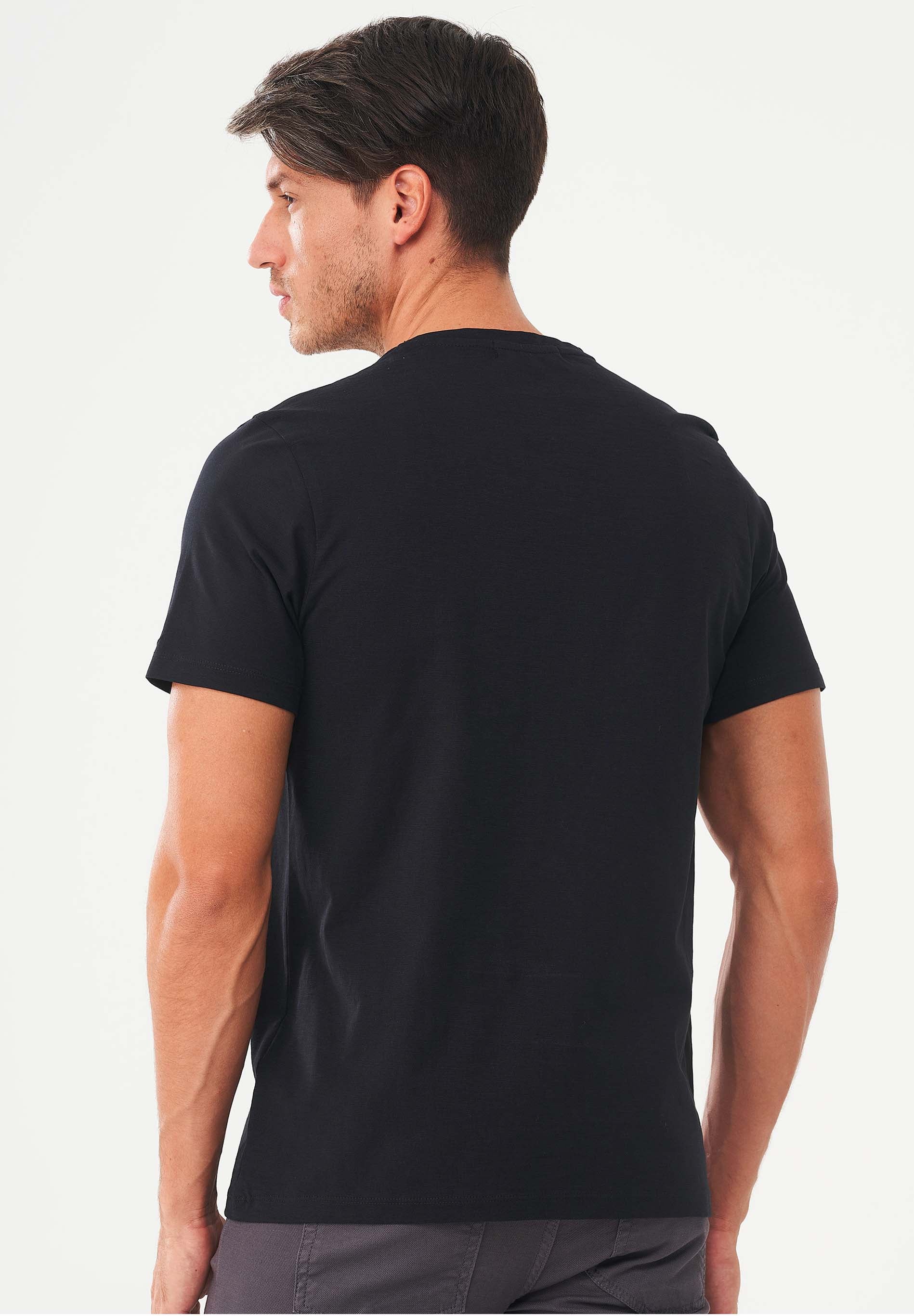 T-Shirt aus Bio-Baumwolle mit Print