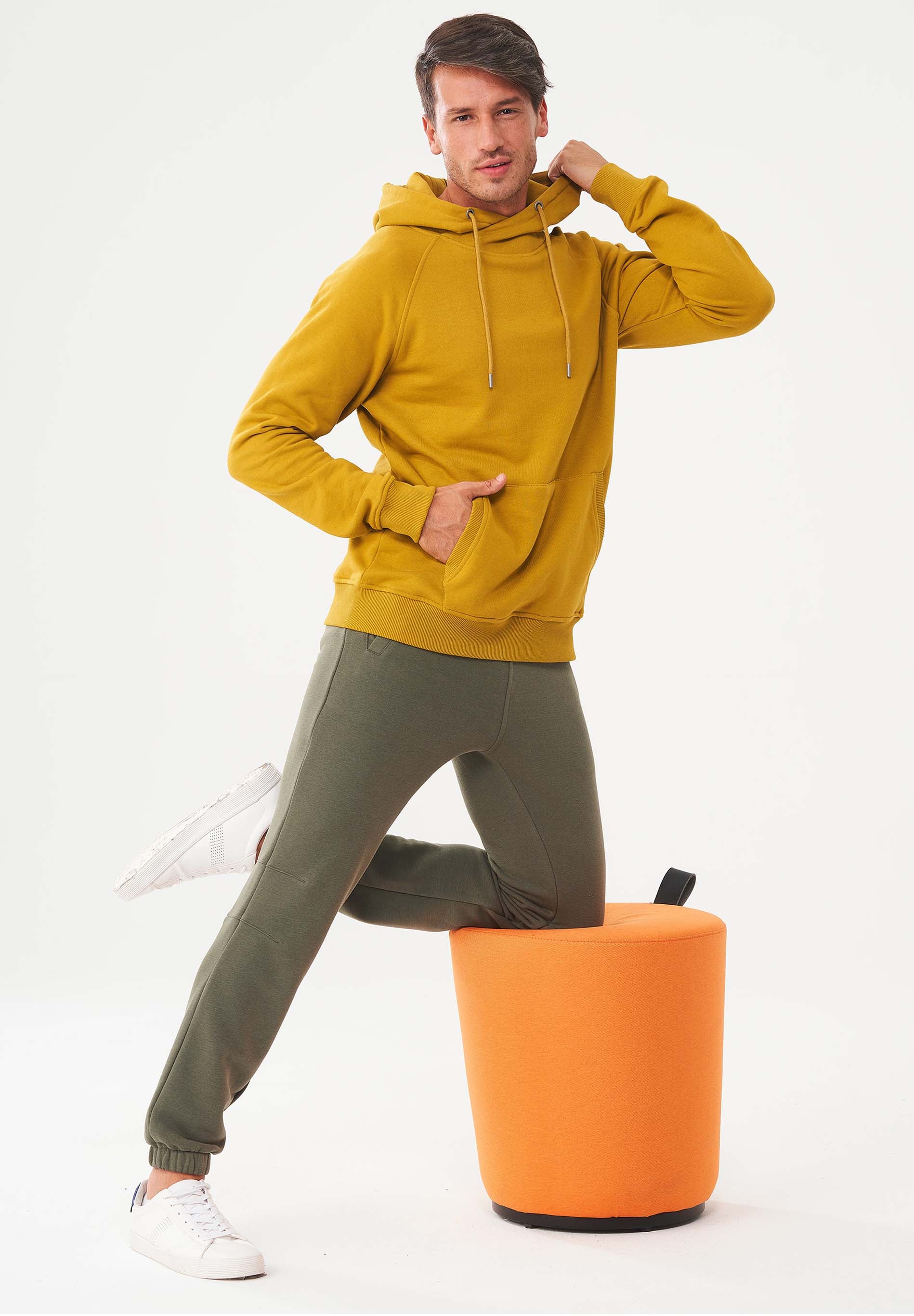 Sweathose aus Bio-Baumwolle & Modal mit recyceltem Polyester