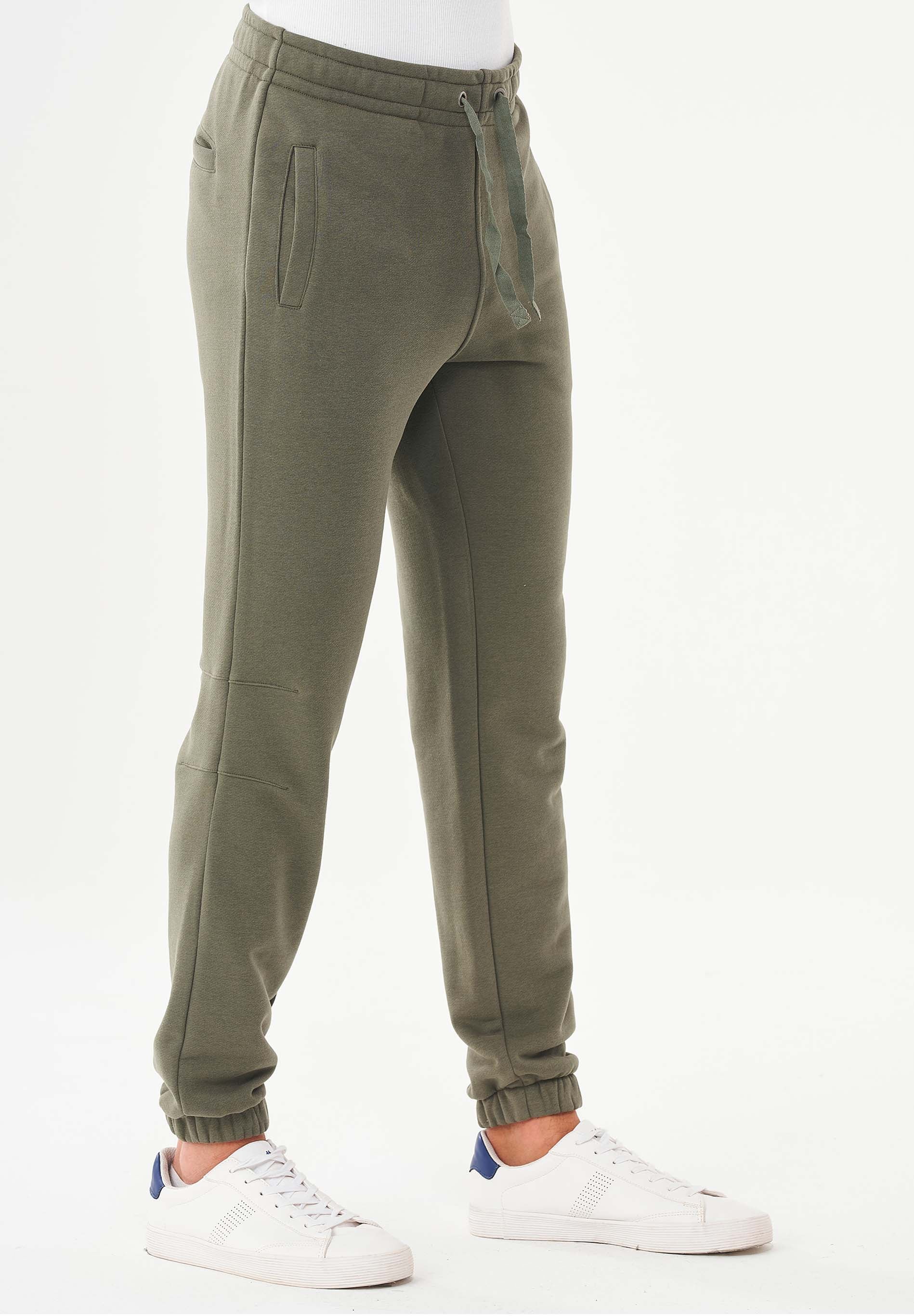 Sweathose aus Bio-Baumwolle & Modal mit recyceltem Polyester