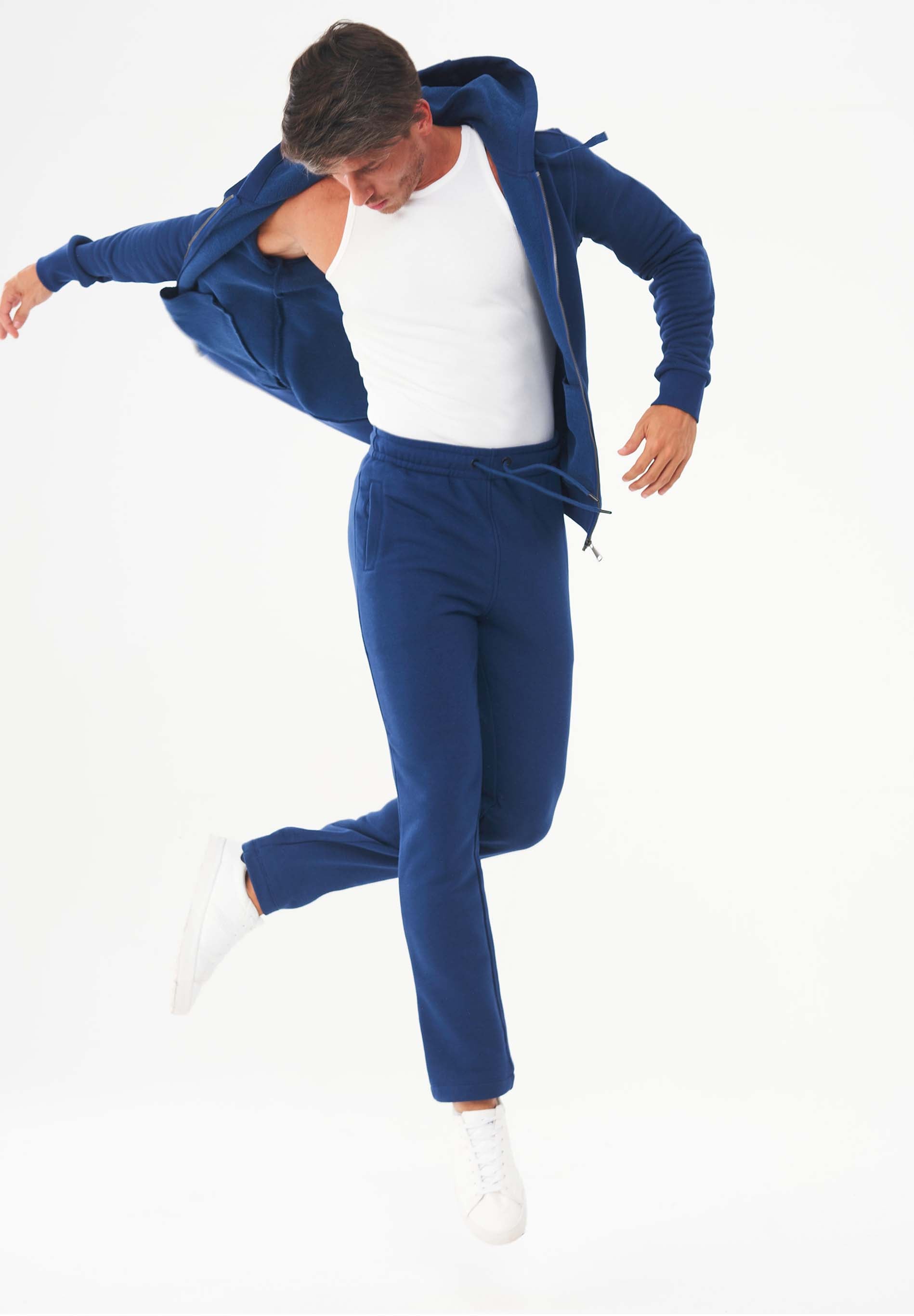 Sweathose aus Bio-Baumwolle & Modal mit recyceltem Polyester