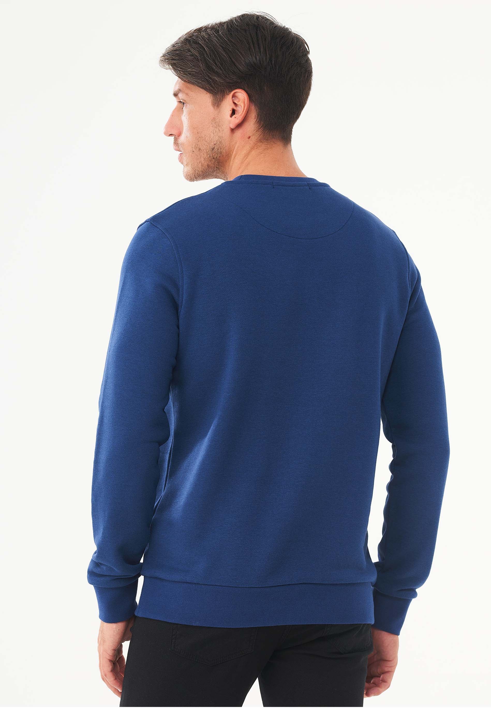 Sweatshirt aus Bio-Baumwolle & Modal mit recyceltem Polyester