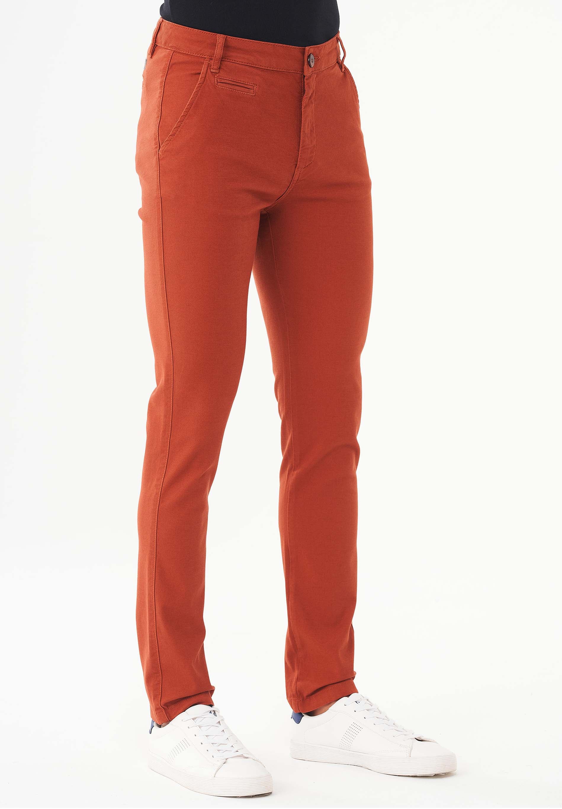 Slim Chino-Hose aus Bio-Baumwolle