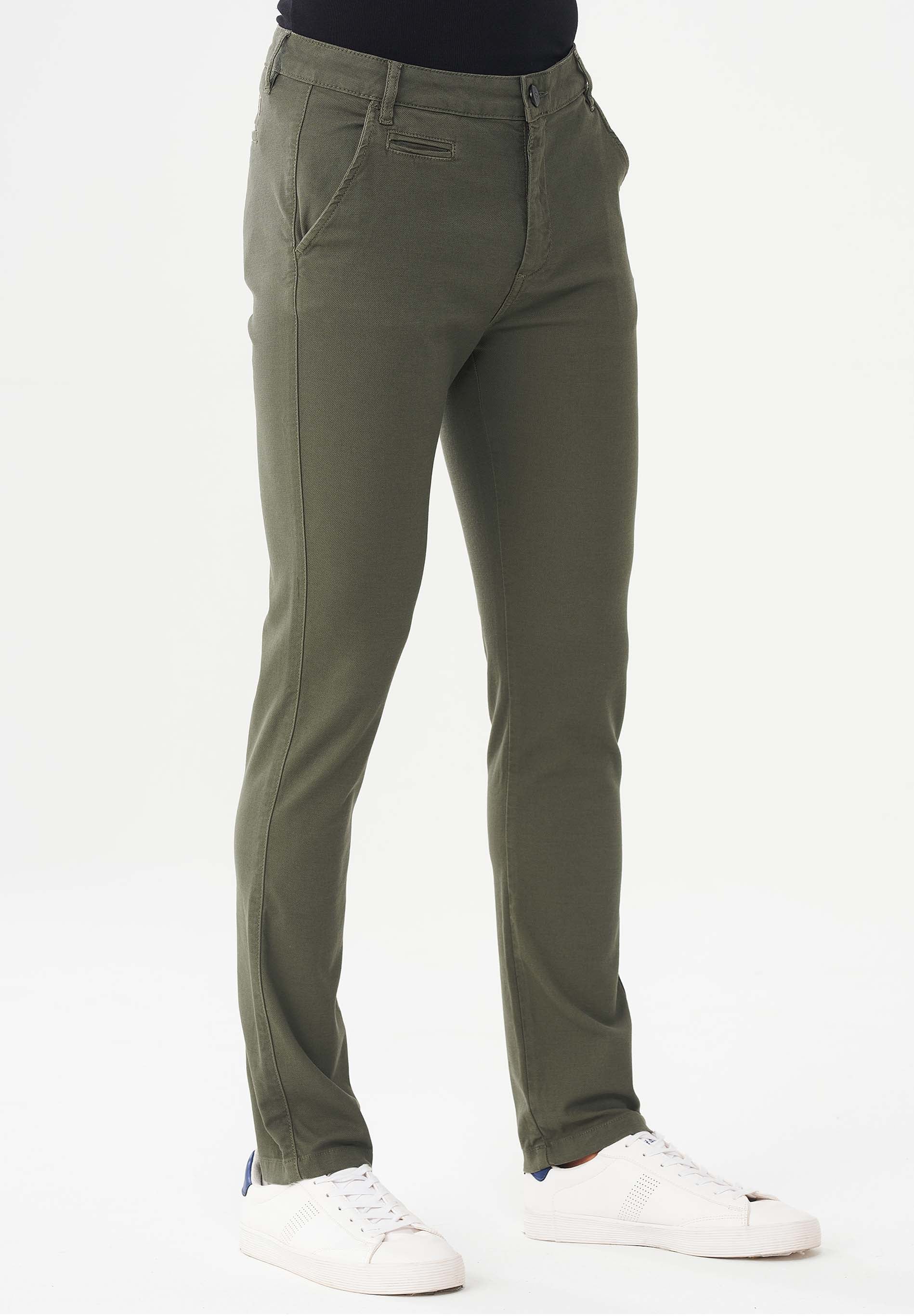 Slim Chino-Hose aus Bio-Baumwolle