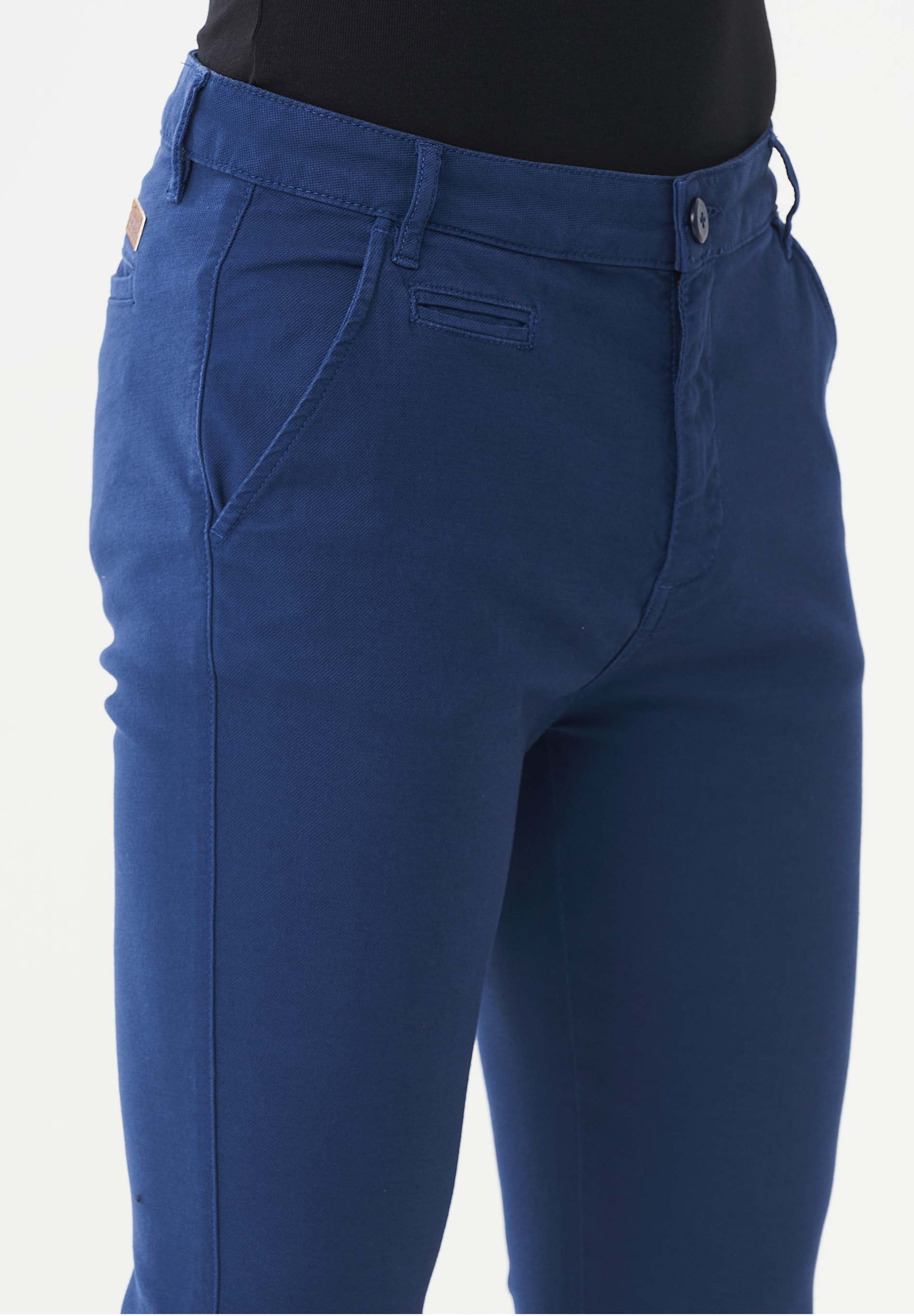 Slim Chino-Hose aus Bio-Baumwolle