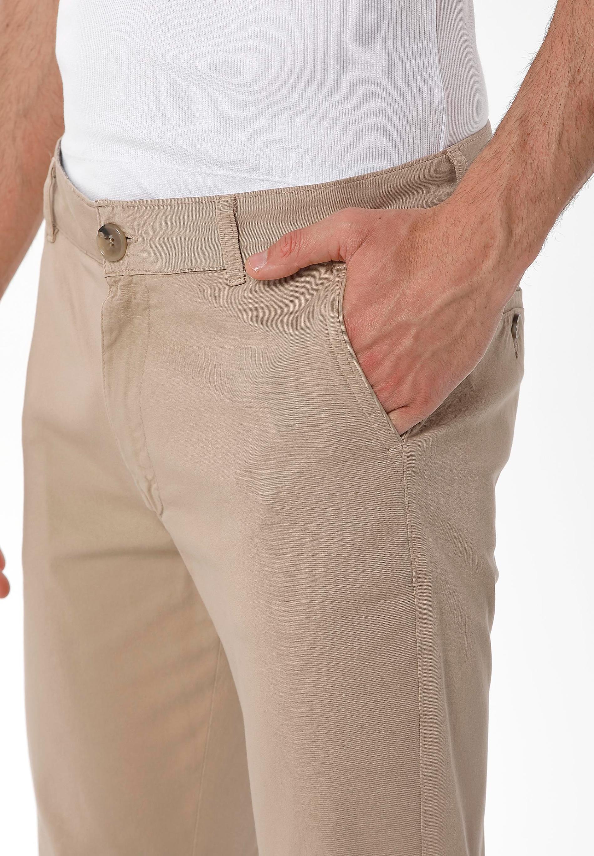 Slim Chino-Hose aus Bio-Baumwolle