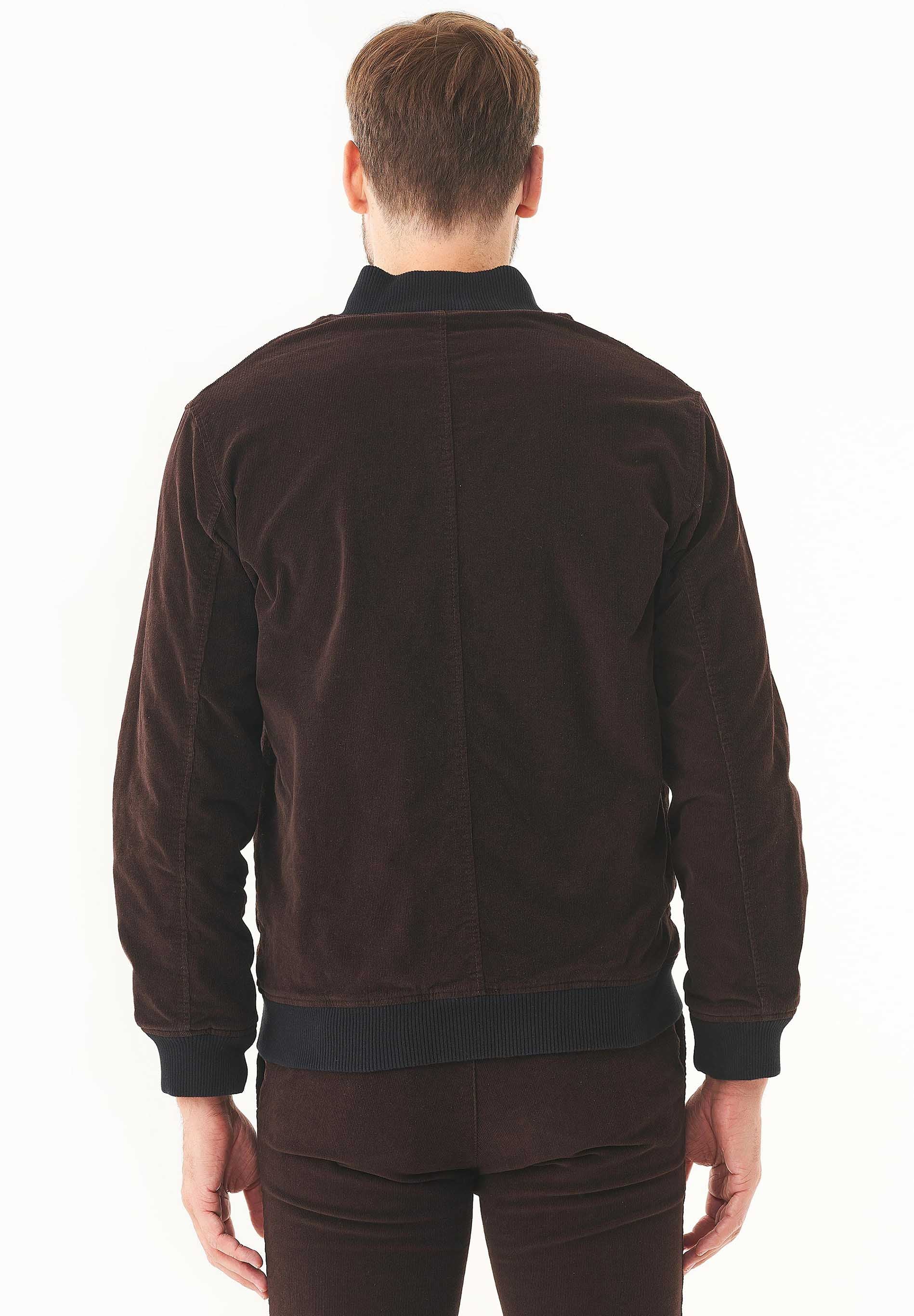 Cord Bomberjacke aus Bio-Baumwolle