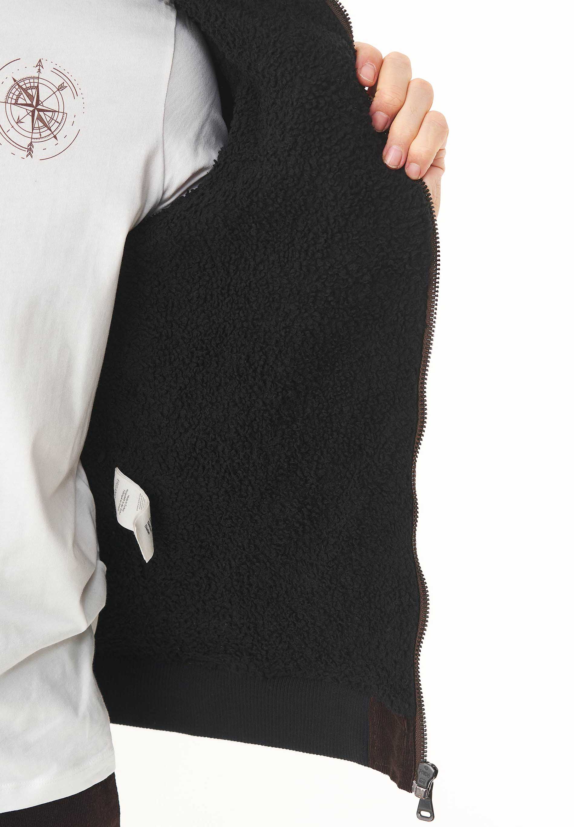 Cord Bomberjacke aus Bio-Baumwolle